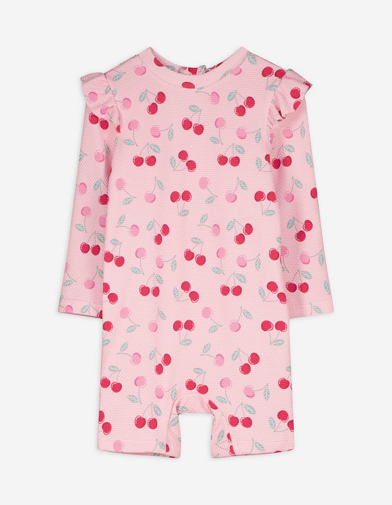UV-Anzug - Allover-Print - rosa