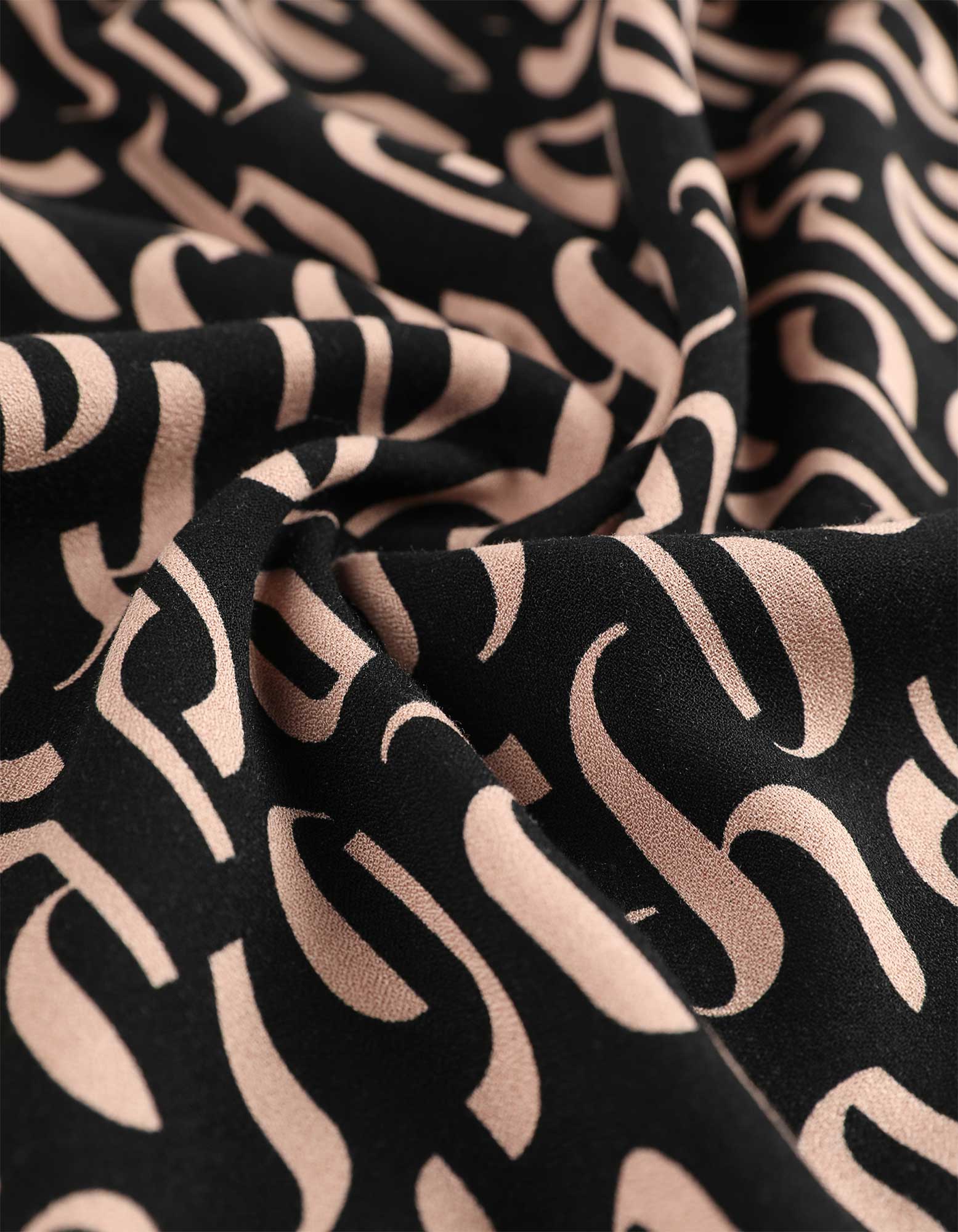 Blousejurk Viscose zwart Takko Fashion