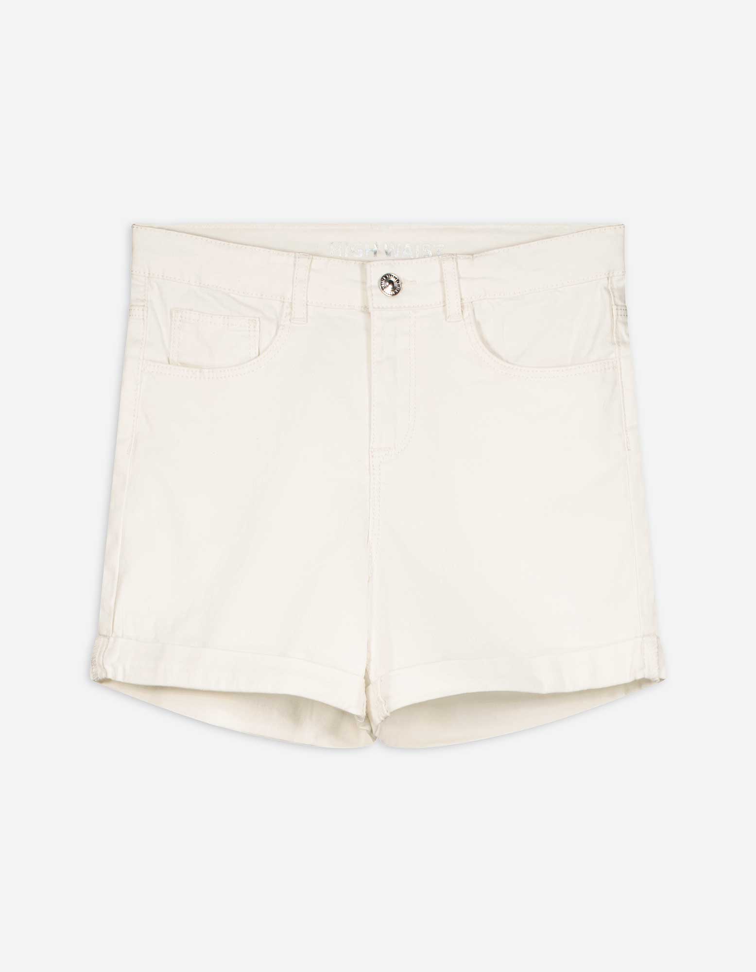 Shorts - Twill - weiß