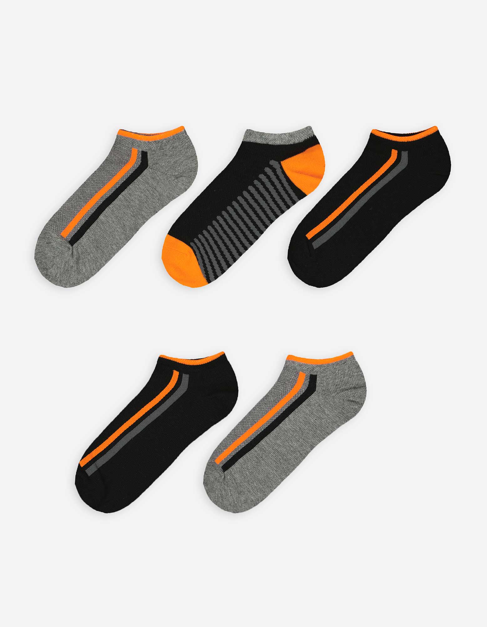 Sneakersocken - 5er-Pack