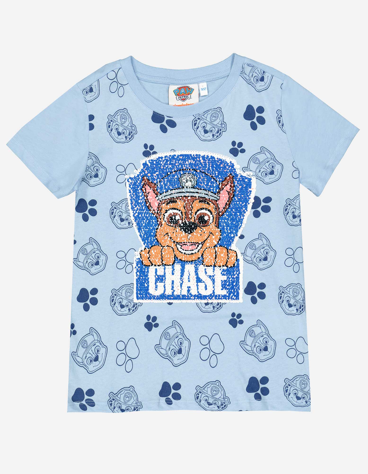 Jungen T-Shirt mit Paw Patrol-Wendepailletten - Takko