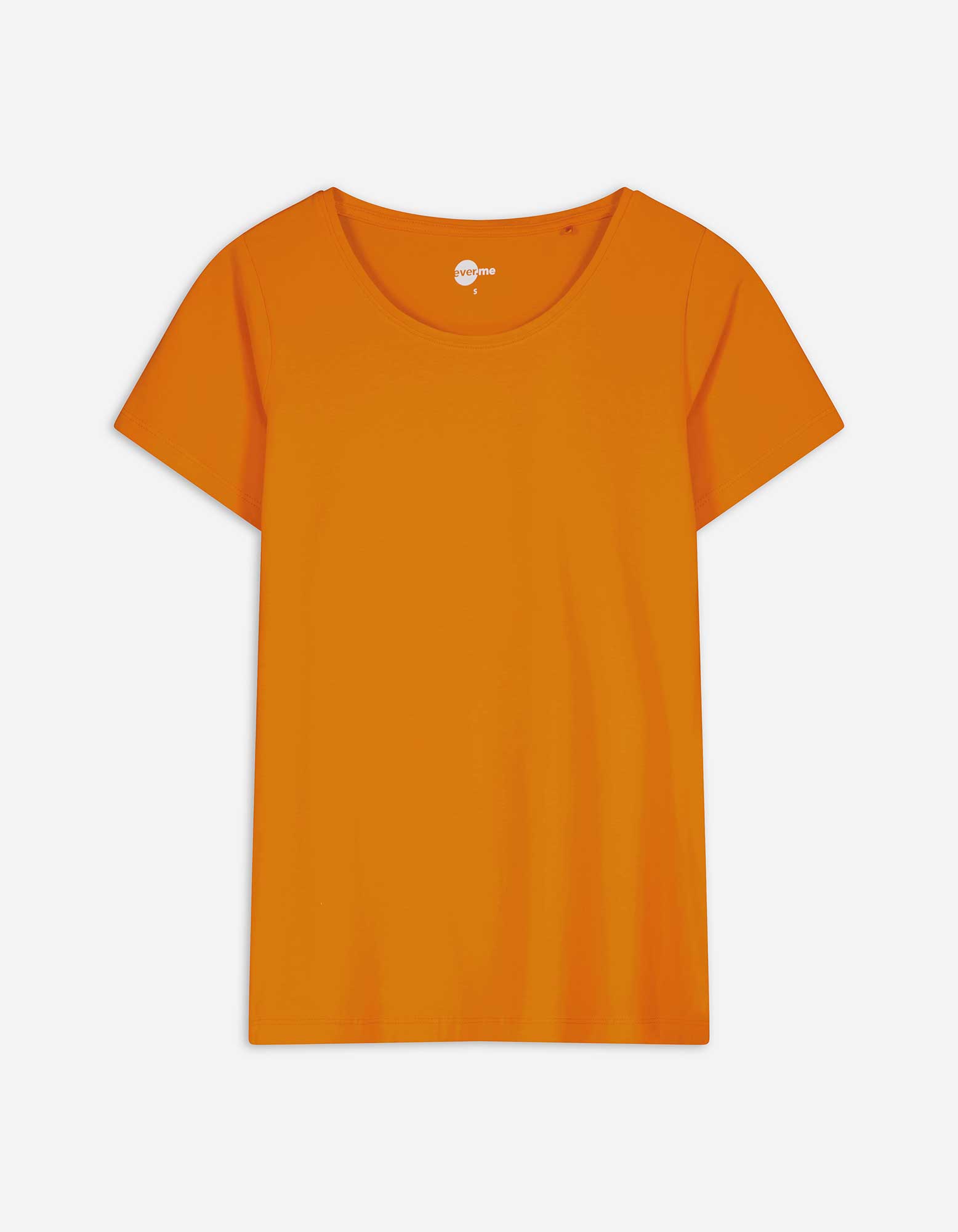 T-Shirt - Stretchanteil - orange