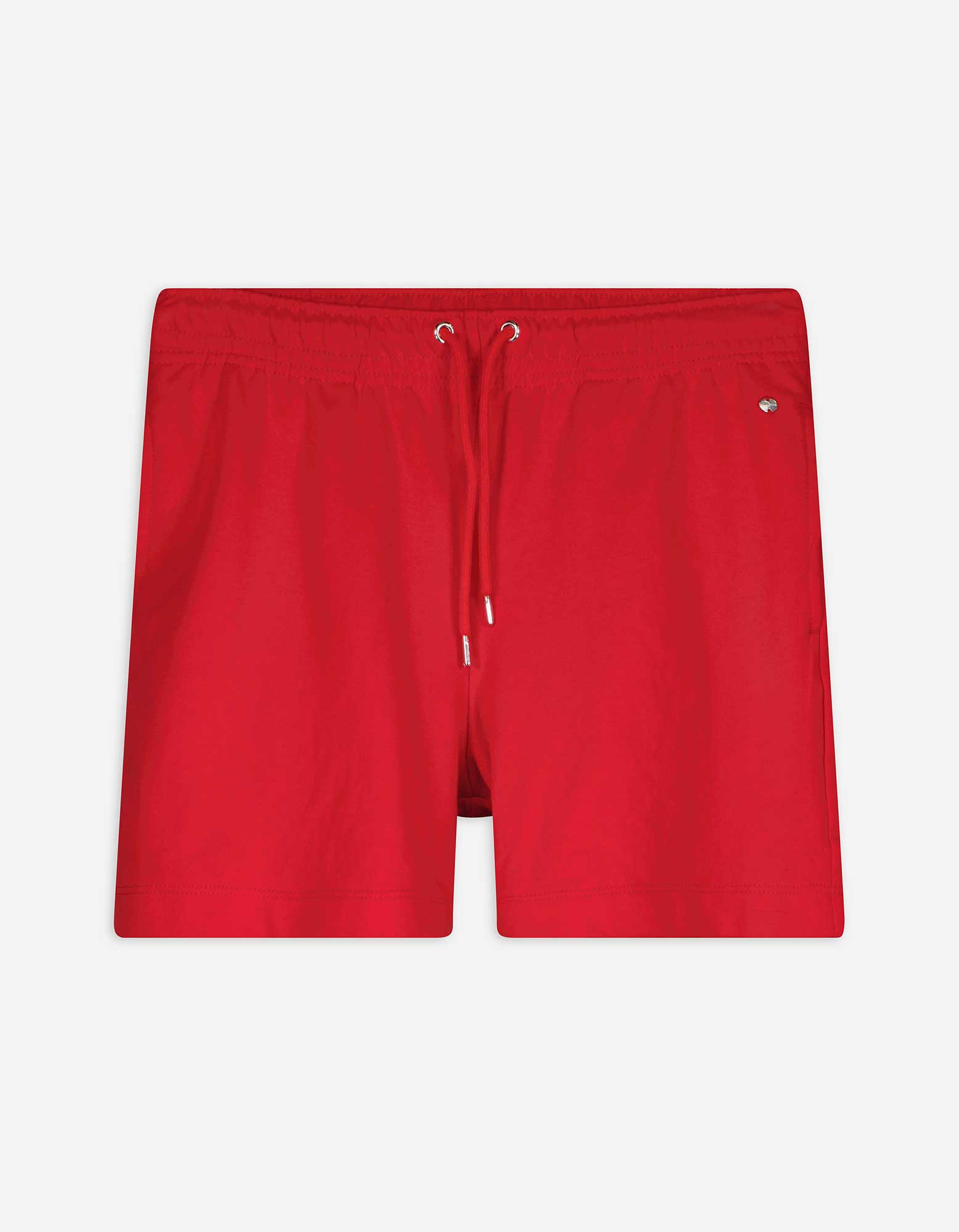 Shorts - einfarbig - rot
