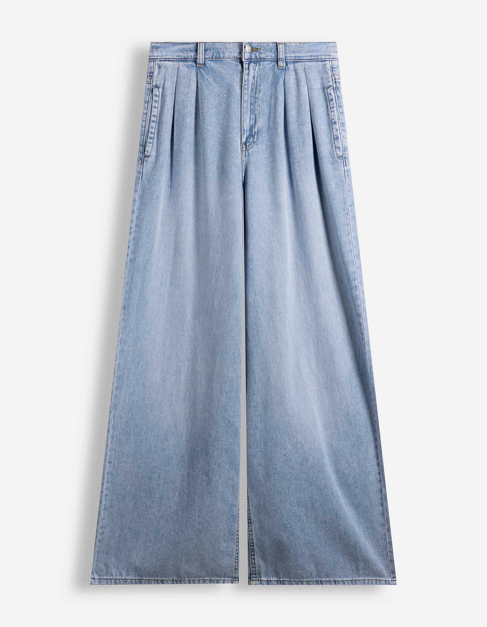 Jeans - Wide fit - Lichtblauw