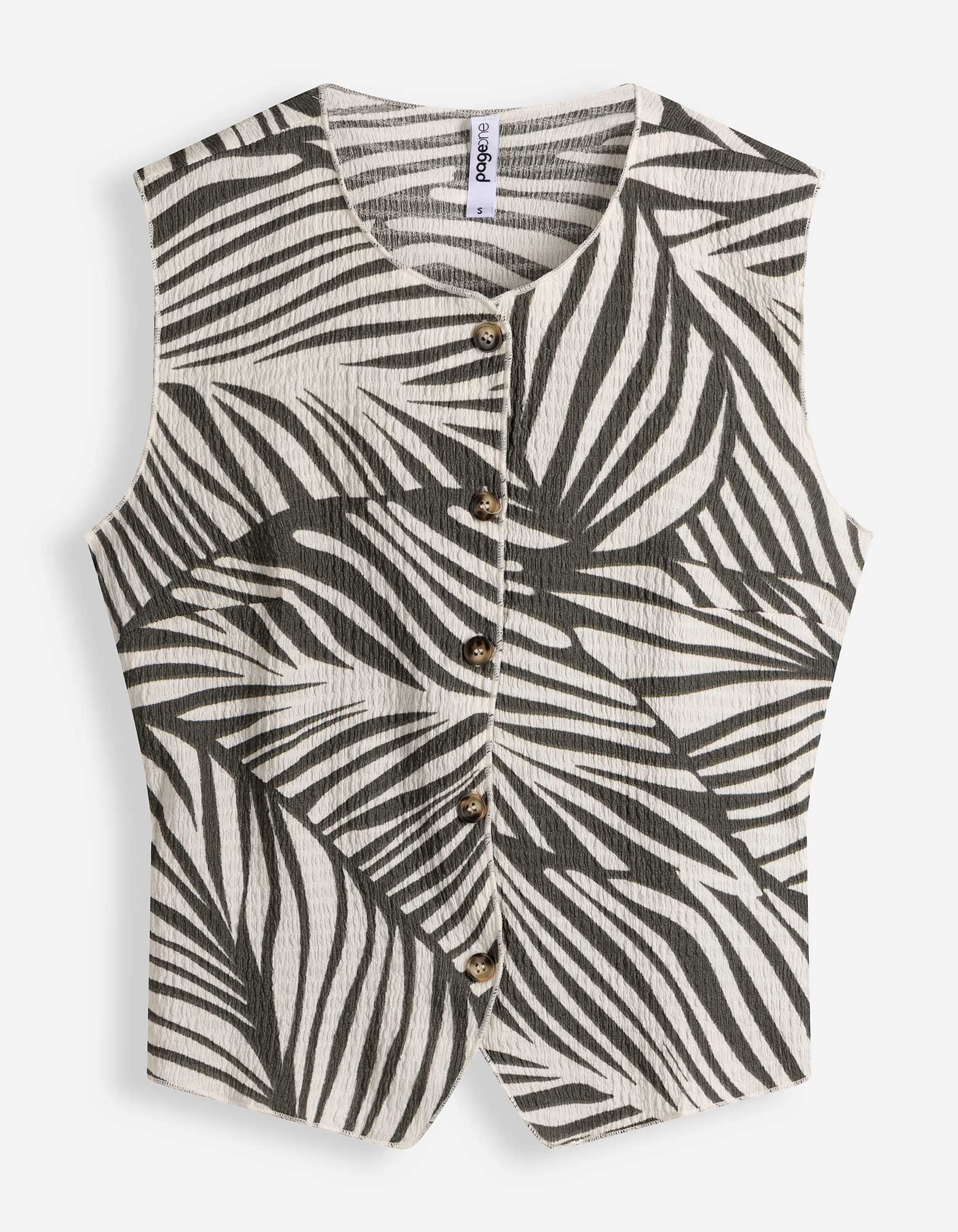 Top - Crêpe - Off-White