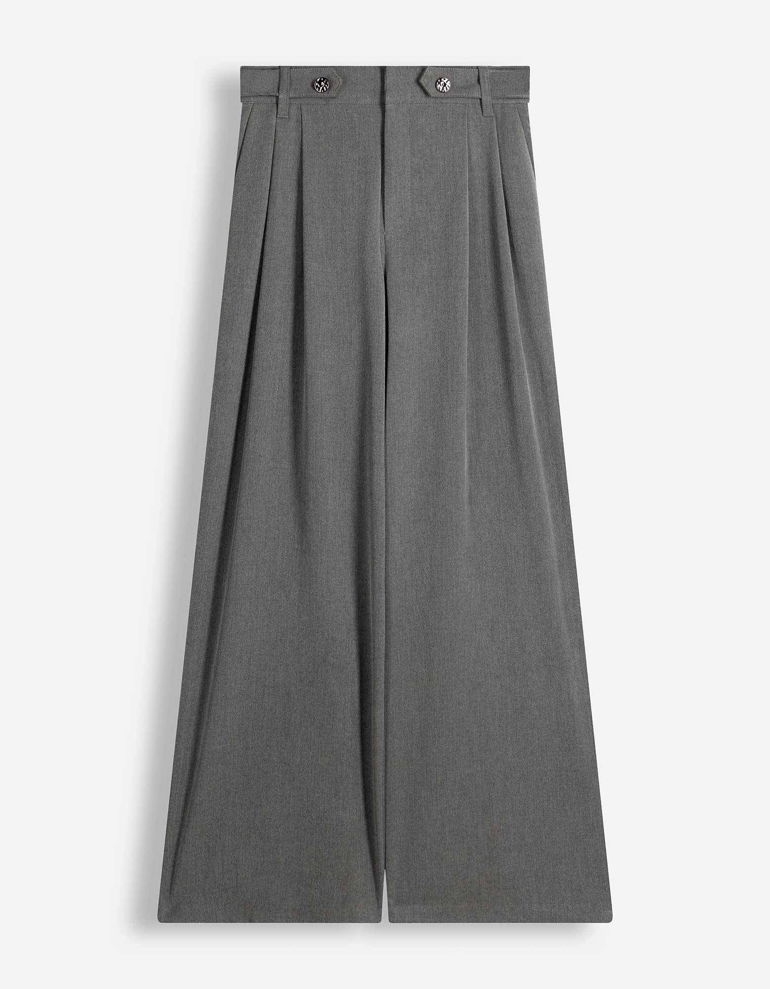Broek - Gemêleerd - grijs