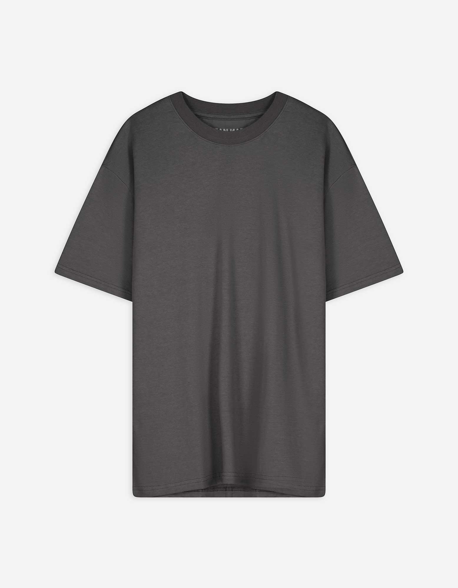 T-Shirt - Oversized Fit - dunkelgrau