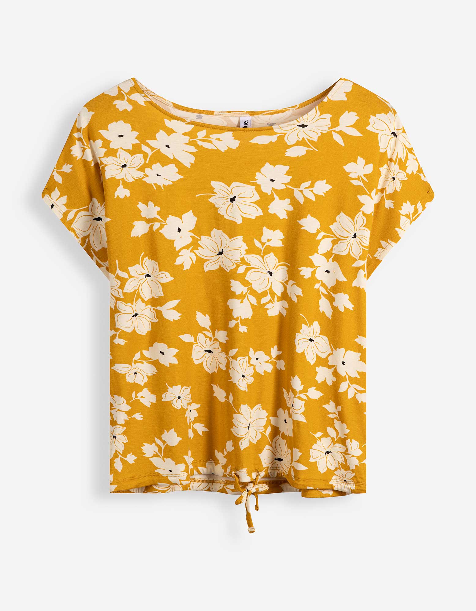 T-shirt - Koord - geel