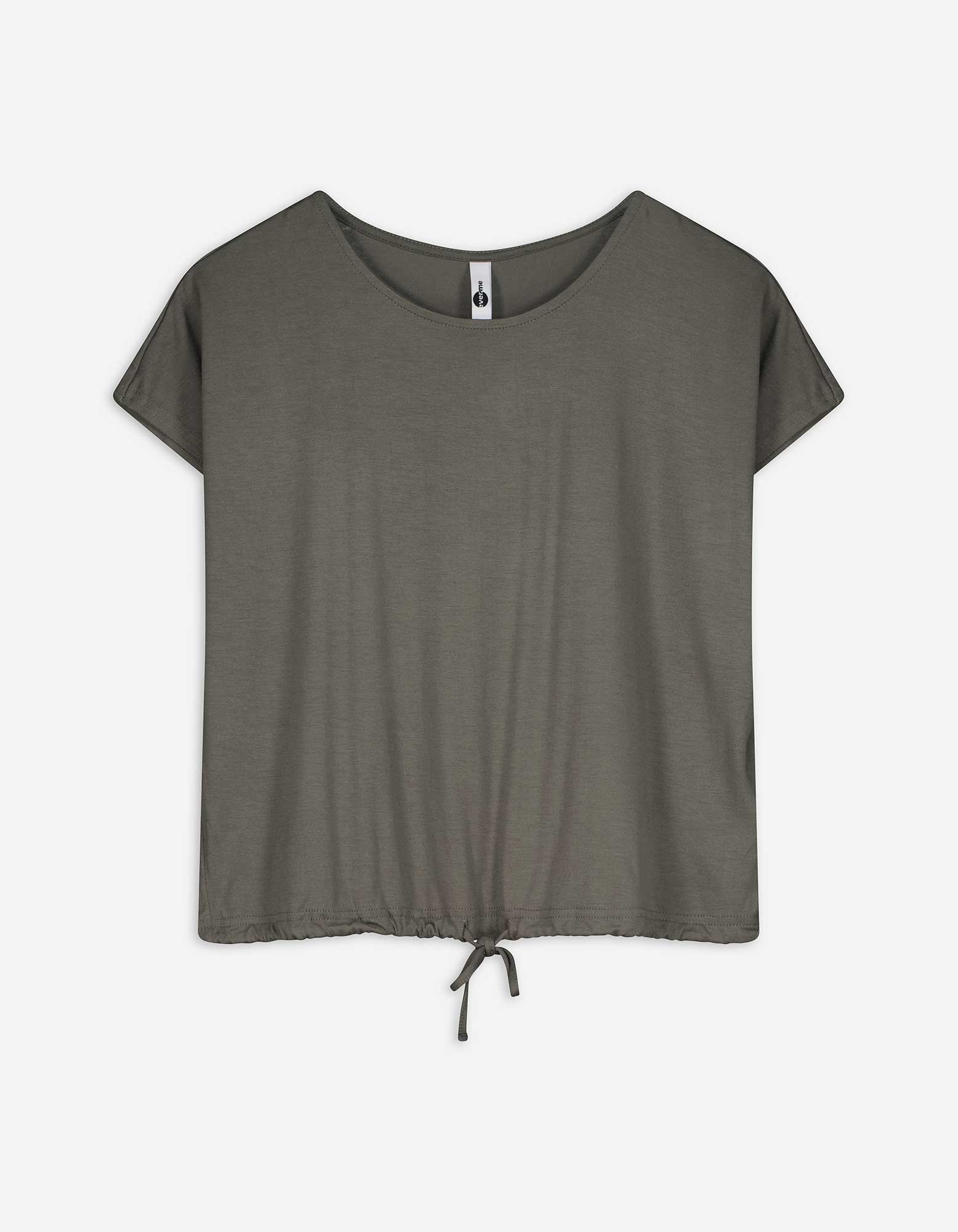 T-Shirt - einfarbig - grün