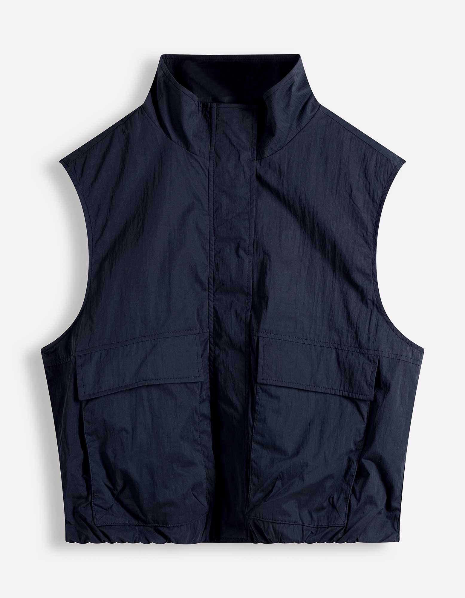 Gilet - Oversized fit - Donkerblauw