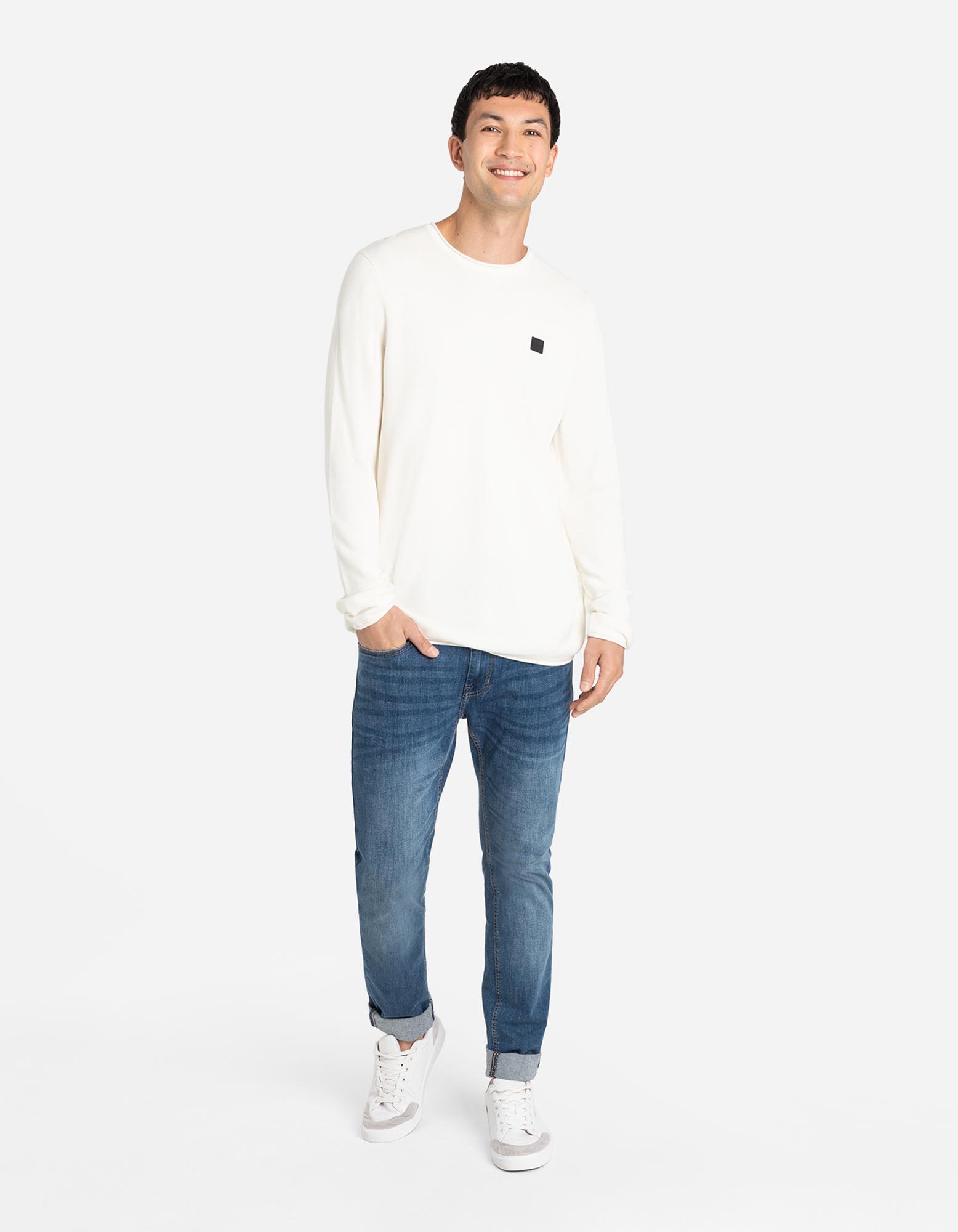 Pullover - Rundhals-Ausschnitt - Takko Fashion
