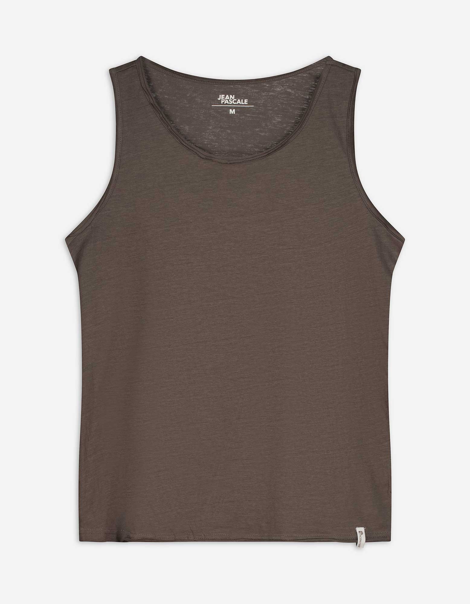 Tanktop - Regular Fit - hellbraun