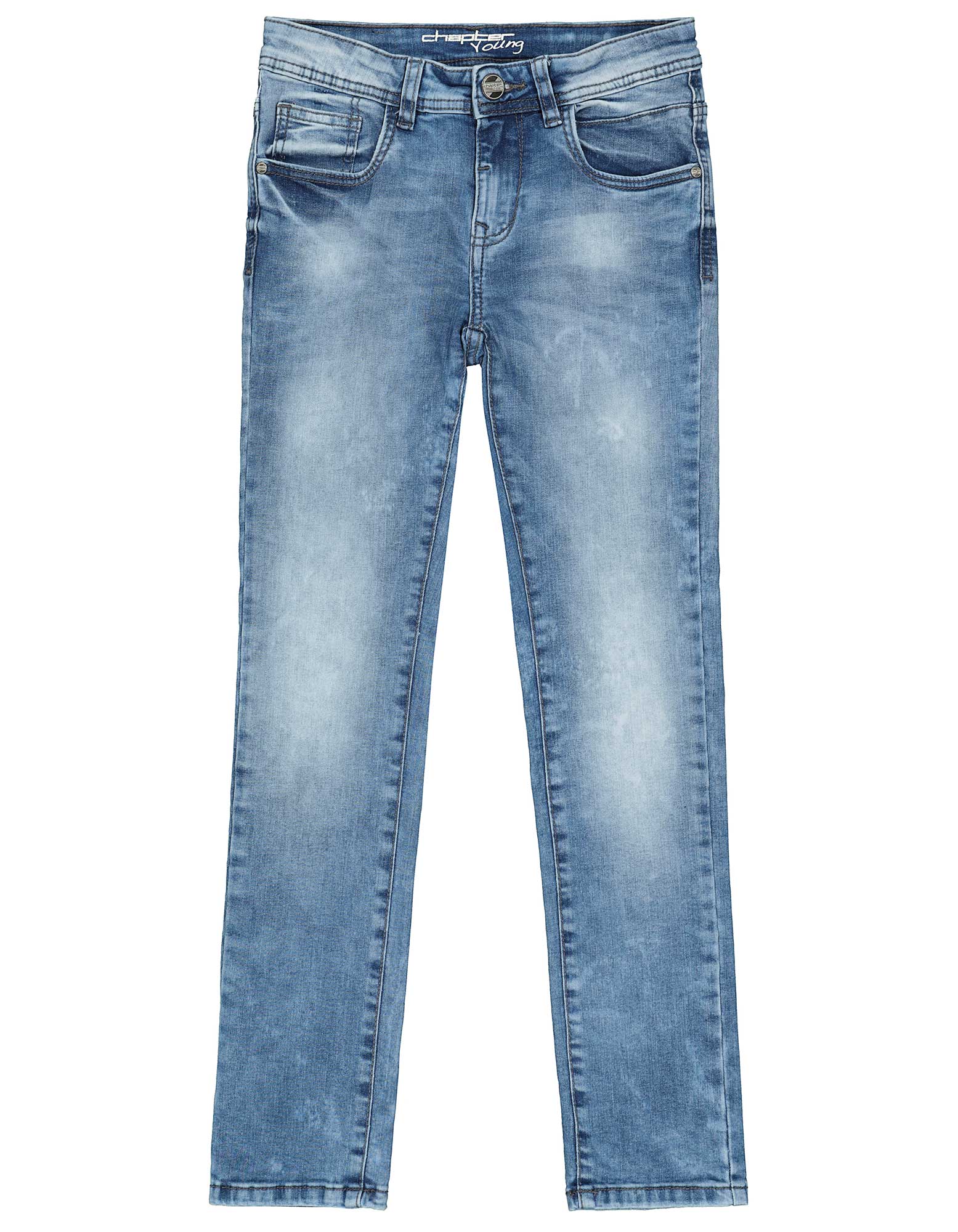 Herren Slim Fit Jeans im Stone WashedLook Takko Fashion
