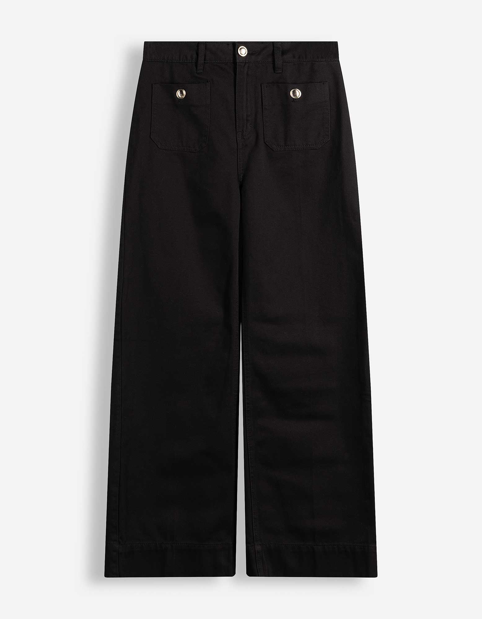 Jeans - Wide fit - Zwart