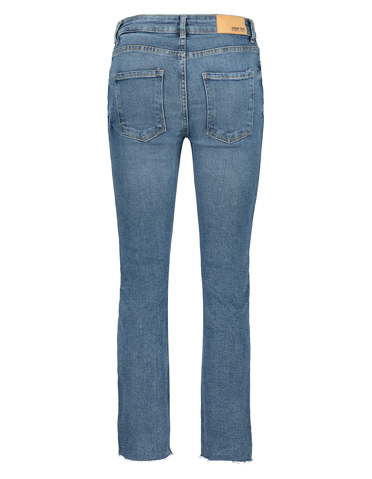 Dames Jeans - Gefranste afwerking - Takko Fashion