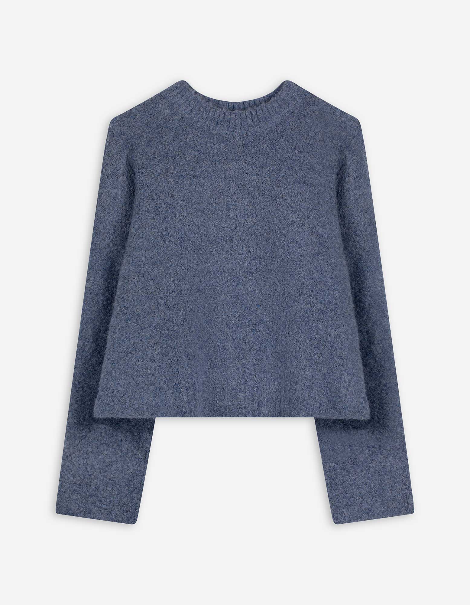 Trui - Oversized schouders - blauw