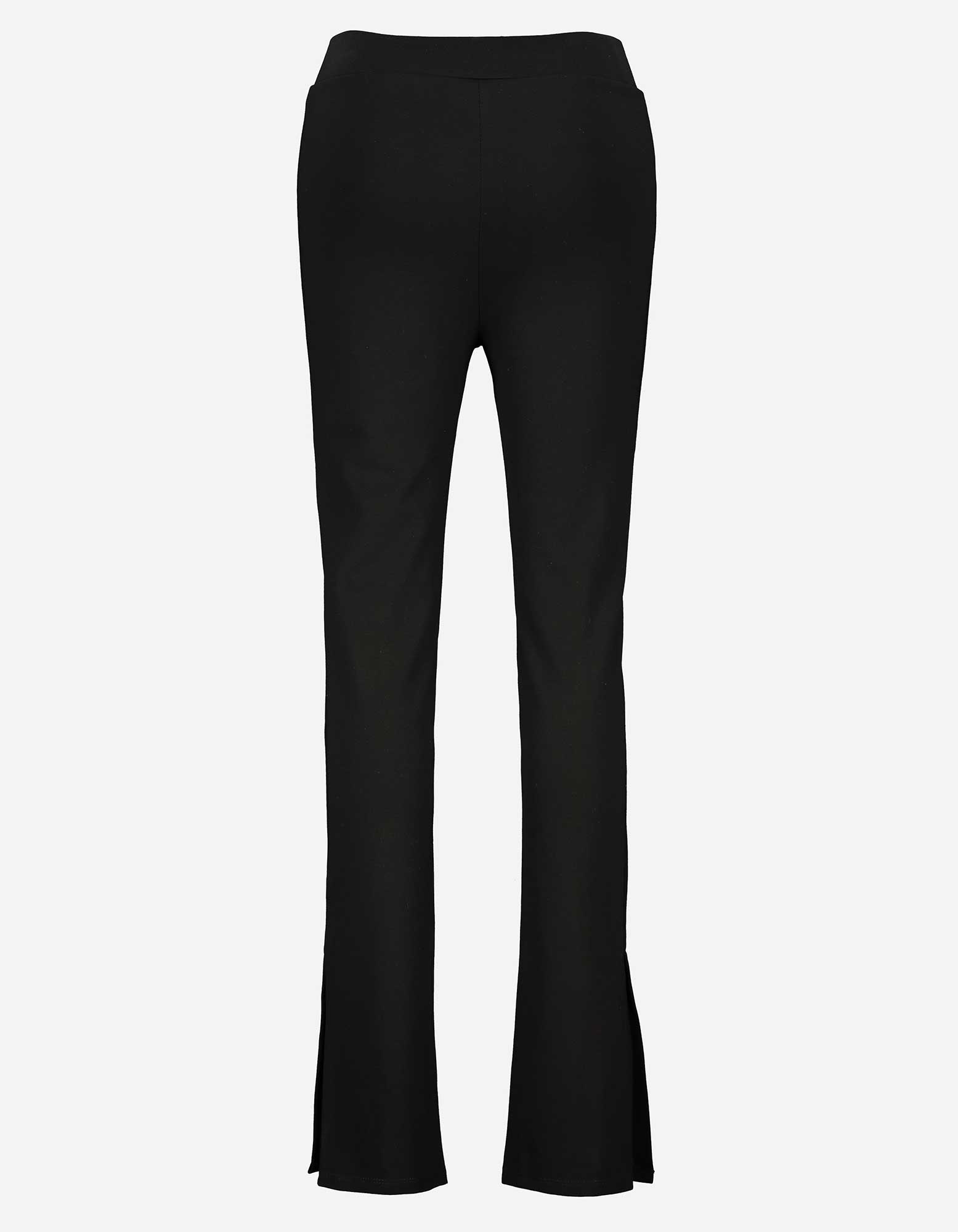 Dames Broek met uitlopende pijp - Zijsplit - Takko Fashion