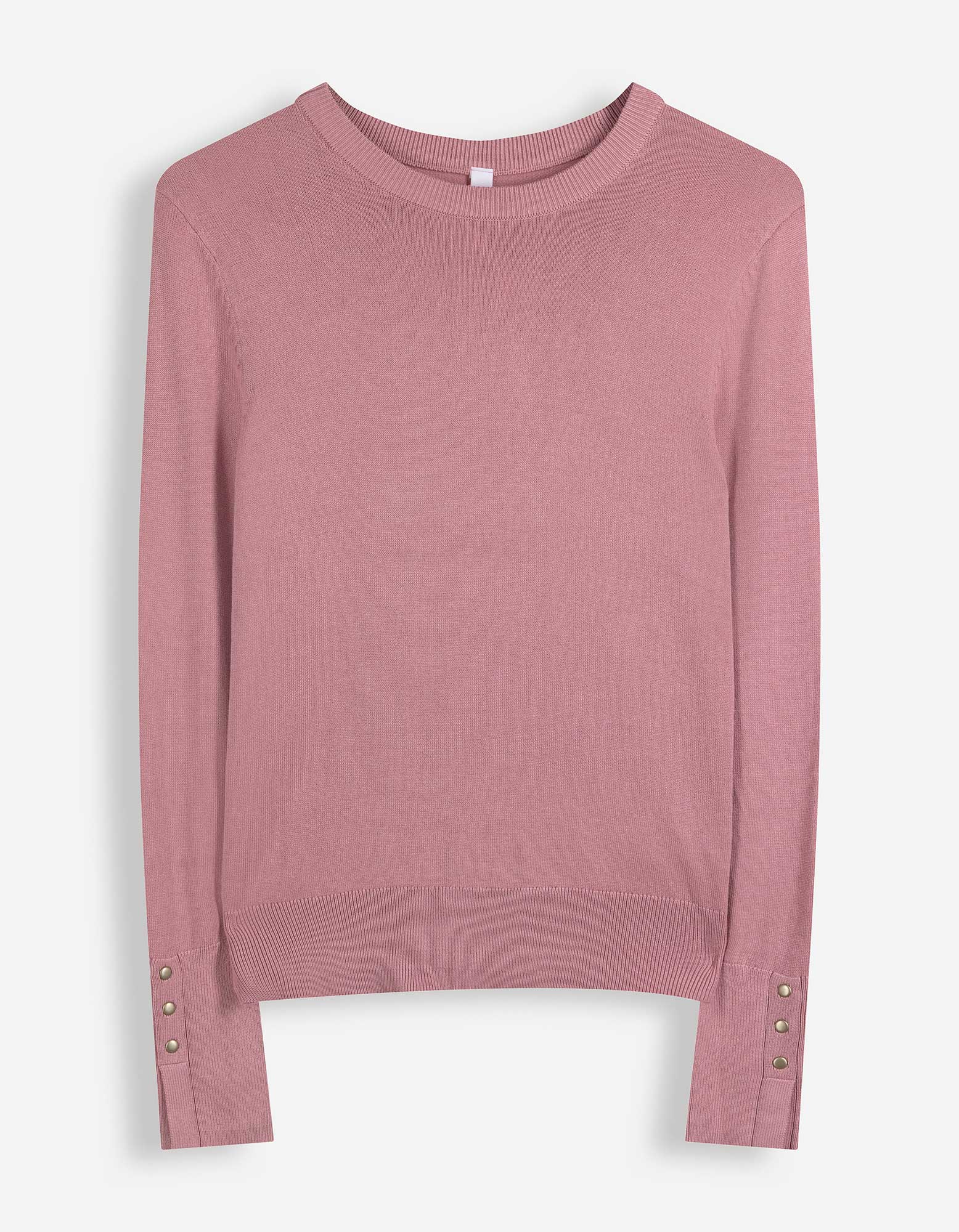 Trui - Sierknopen - Roze