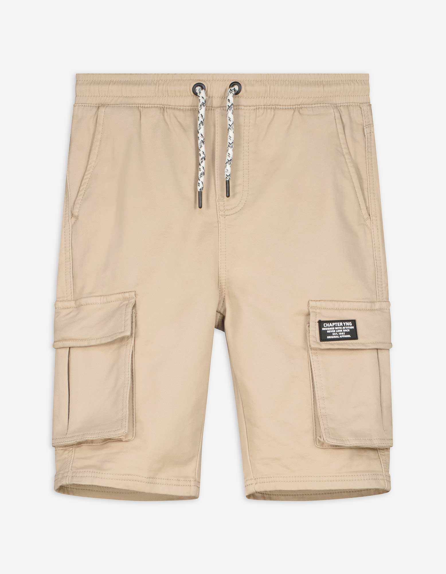 Bermuda  - einfarbig - beige