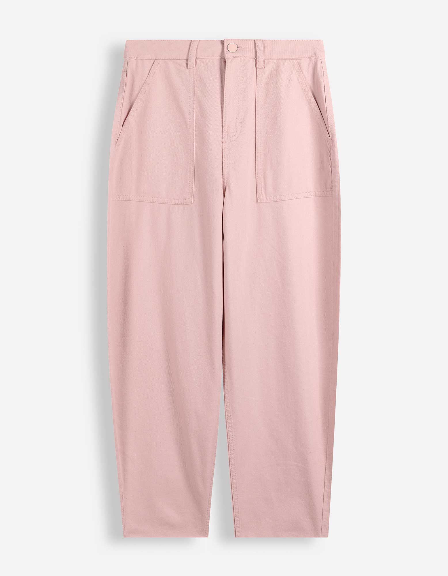Jeans - Barrel Fit - Lichtroze