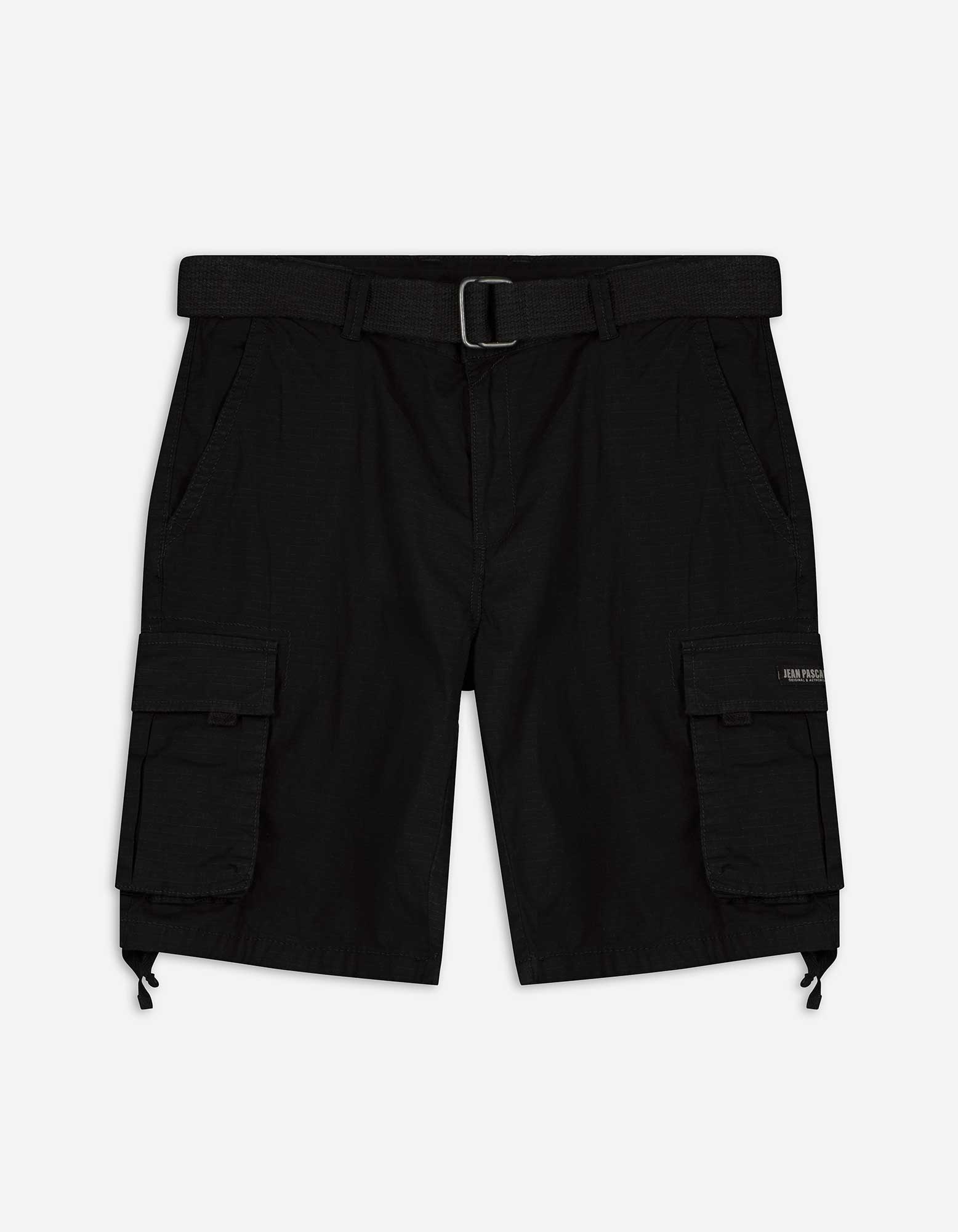 Cargoshorts - Gürtel - schwarz