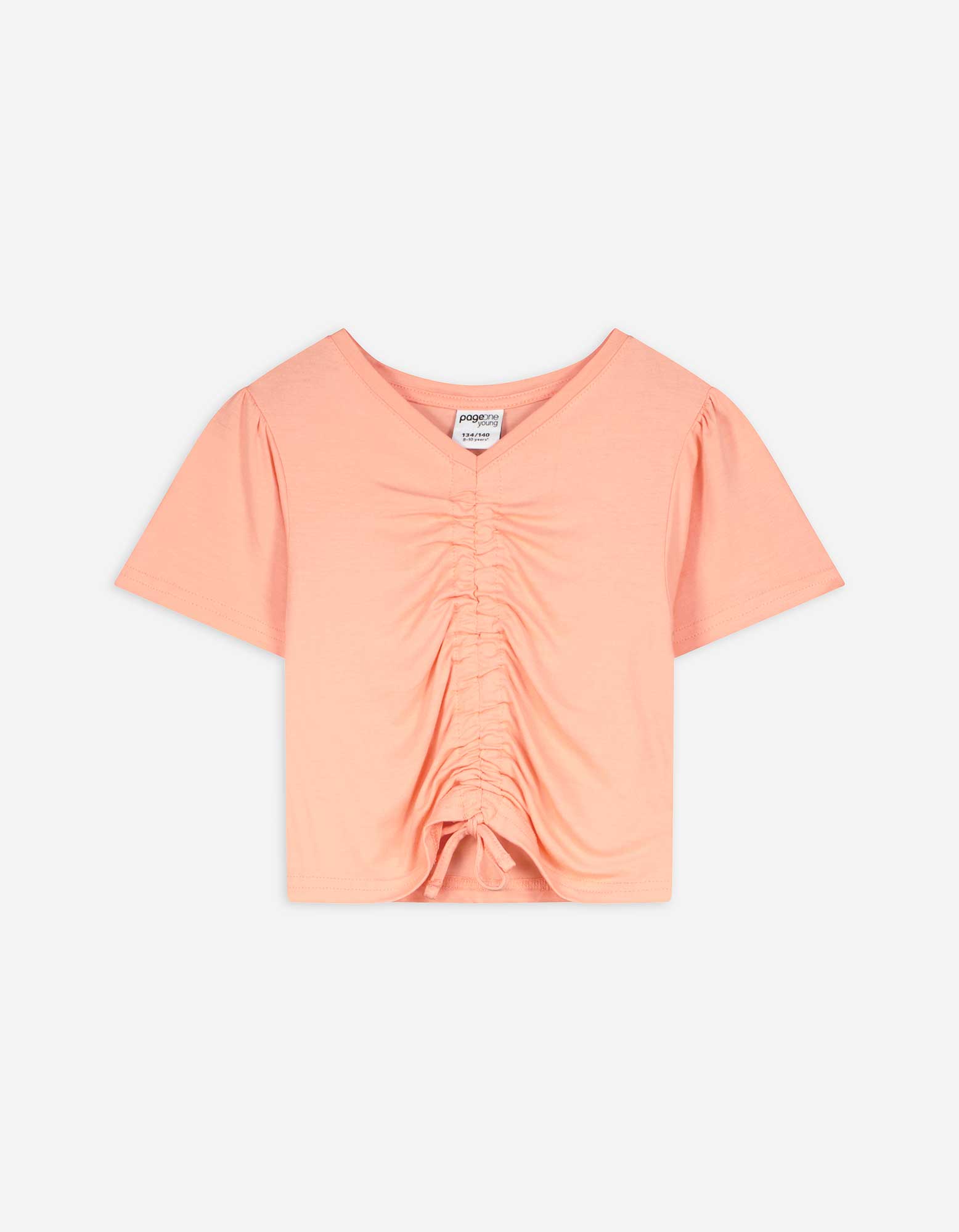 T-Shirt - Viskose-Mix - orange