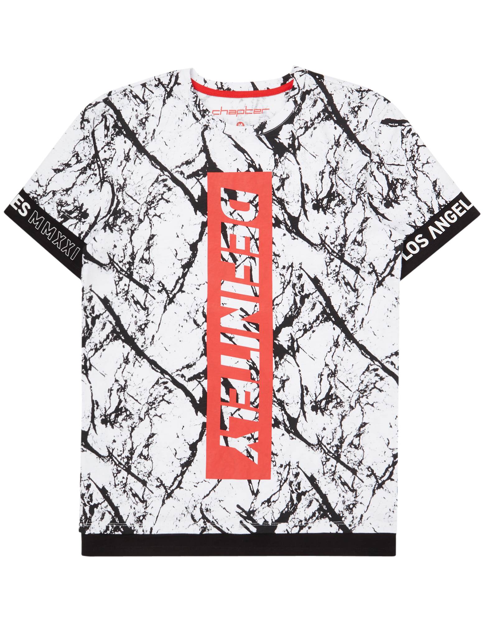 Herren T Shirt Mit Allover Muster Takko Fashion