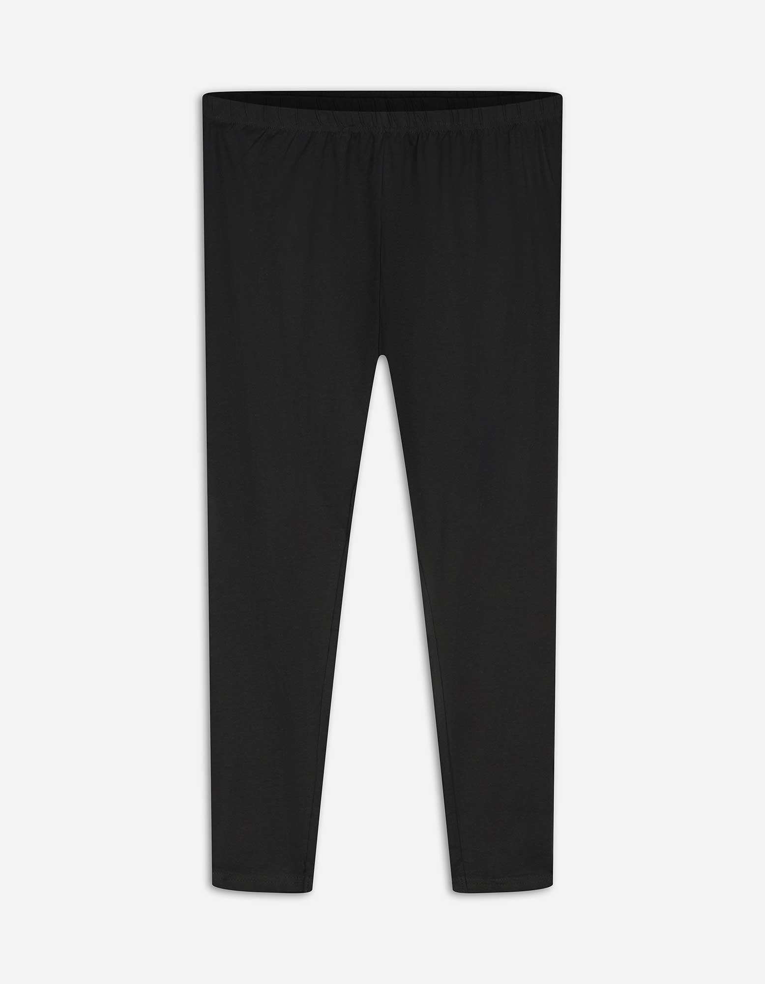 Legging - Elastische band - Zwart