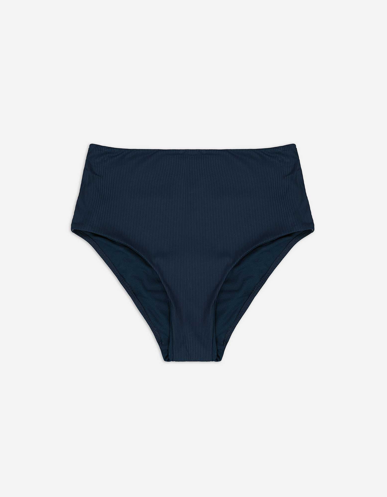 Bikinislip - Gerippt - dunkelblau
