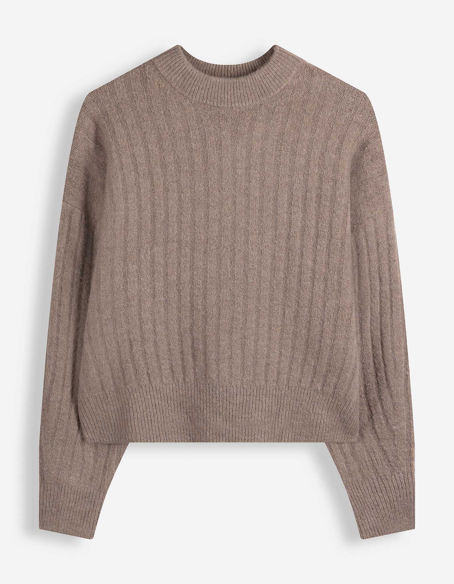 Ribtricot - Taupe