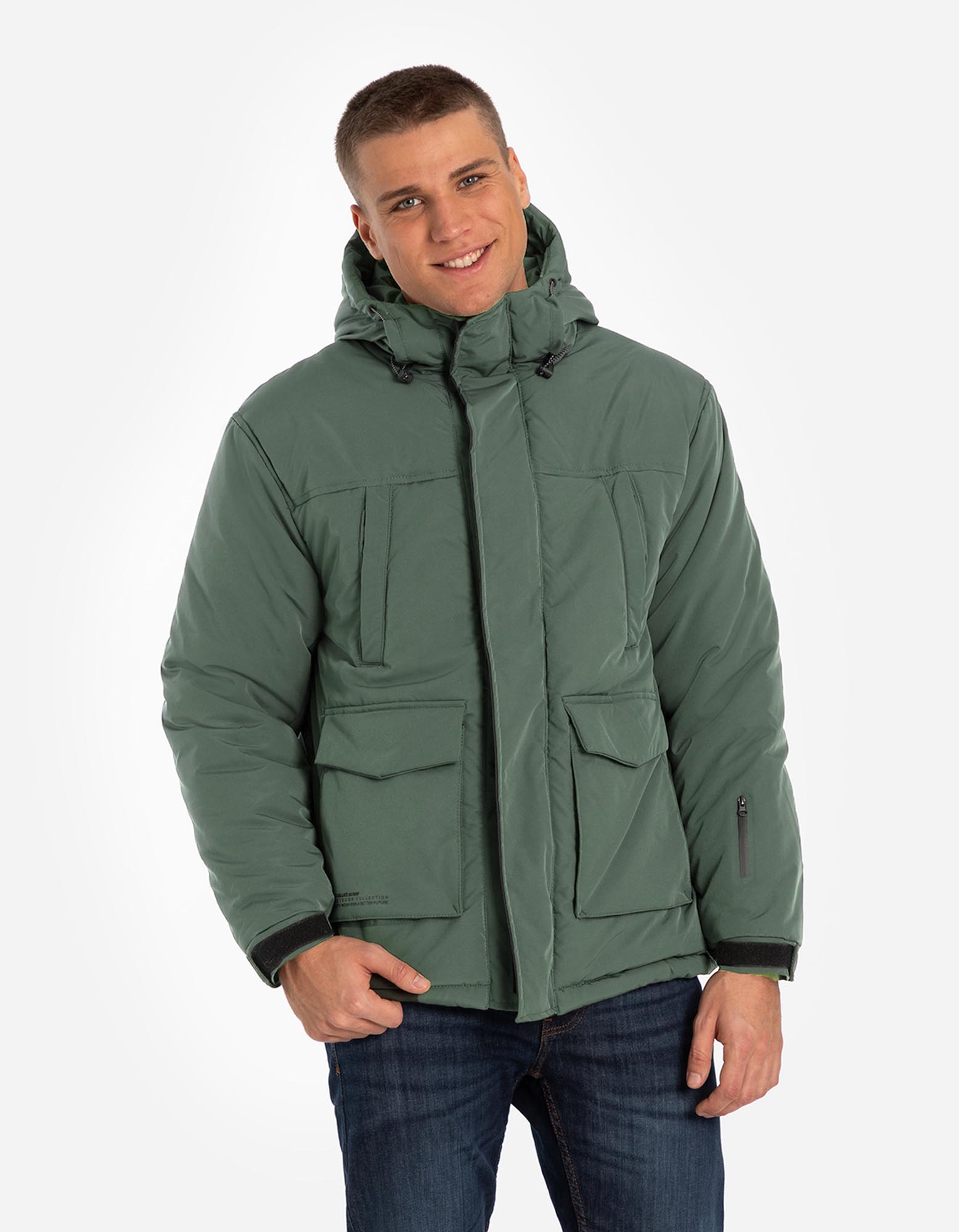 Winterjacke - Eingrifftaschen - Takko Fashion