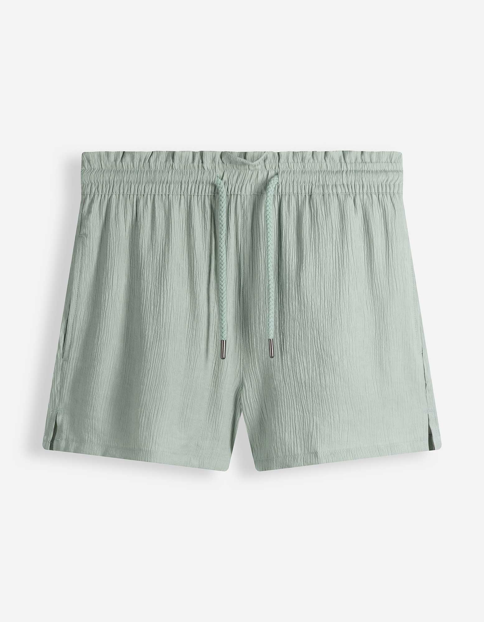 Short - Elastische band - groen