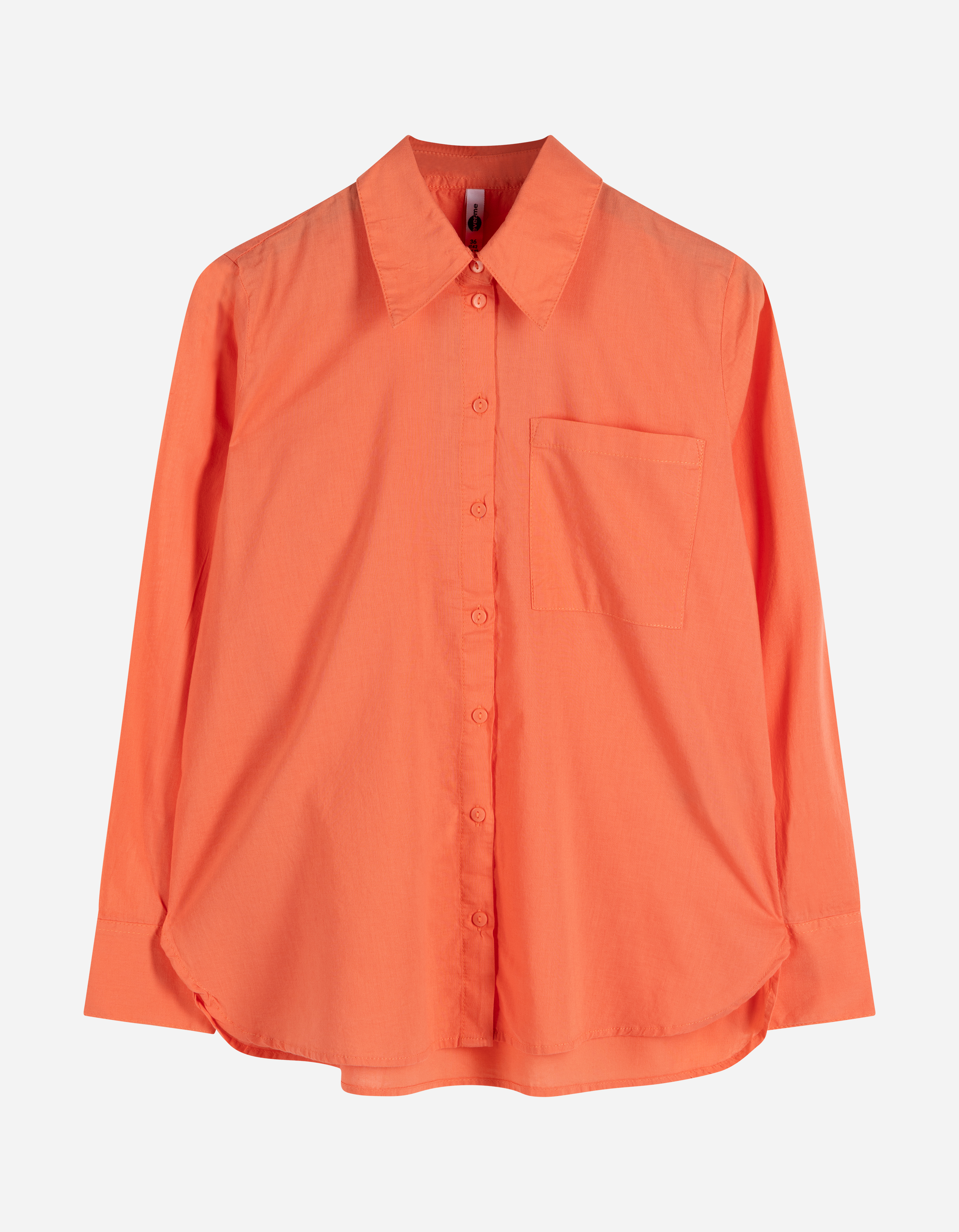 Overhemdblouse - Zachte touch - rood