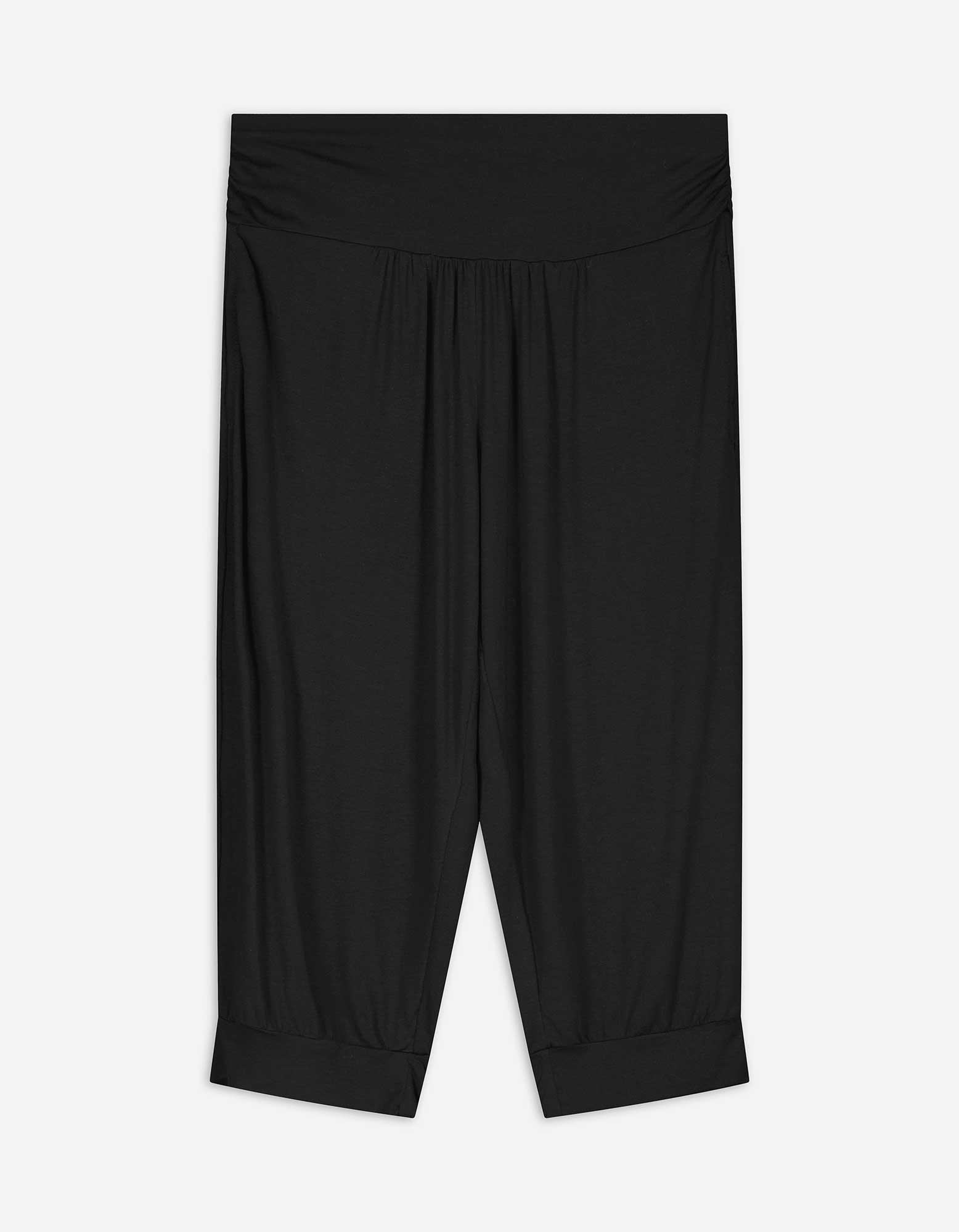 Shorts - einfarbig - schwarz