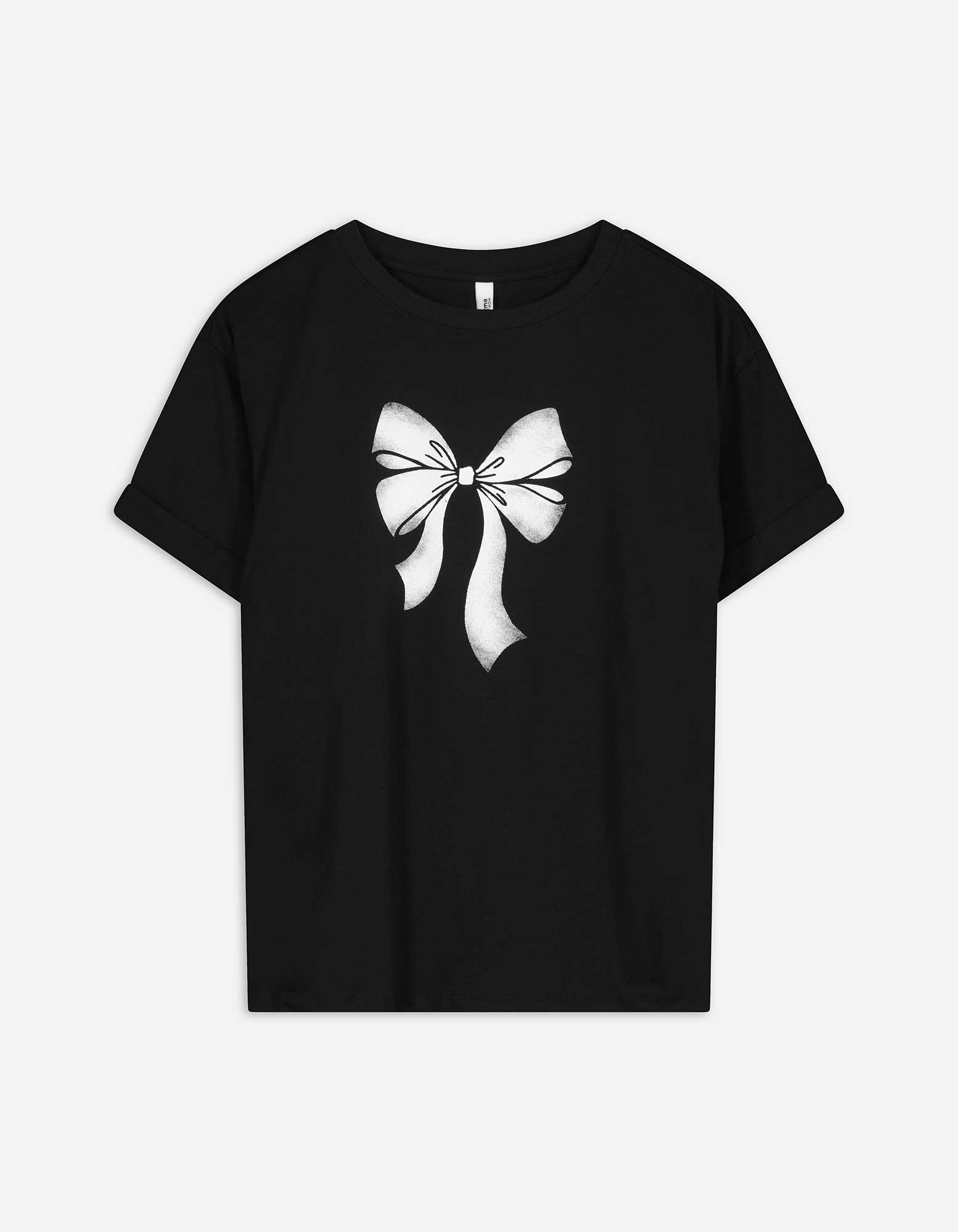 Zwangerschapsshirt - Print - Zwart