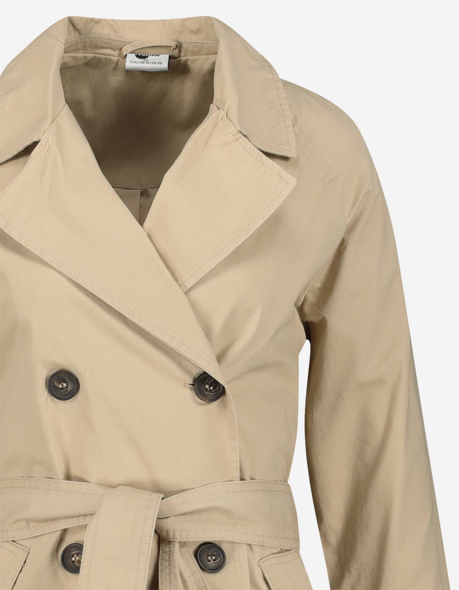 QS Damenmantel Mit Bindegürtel - Loose Fit Für Lässigen Komfort