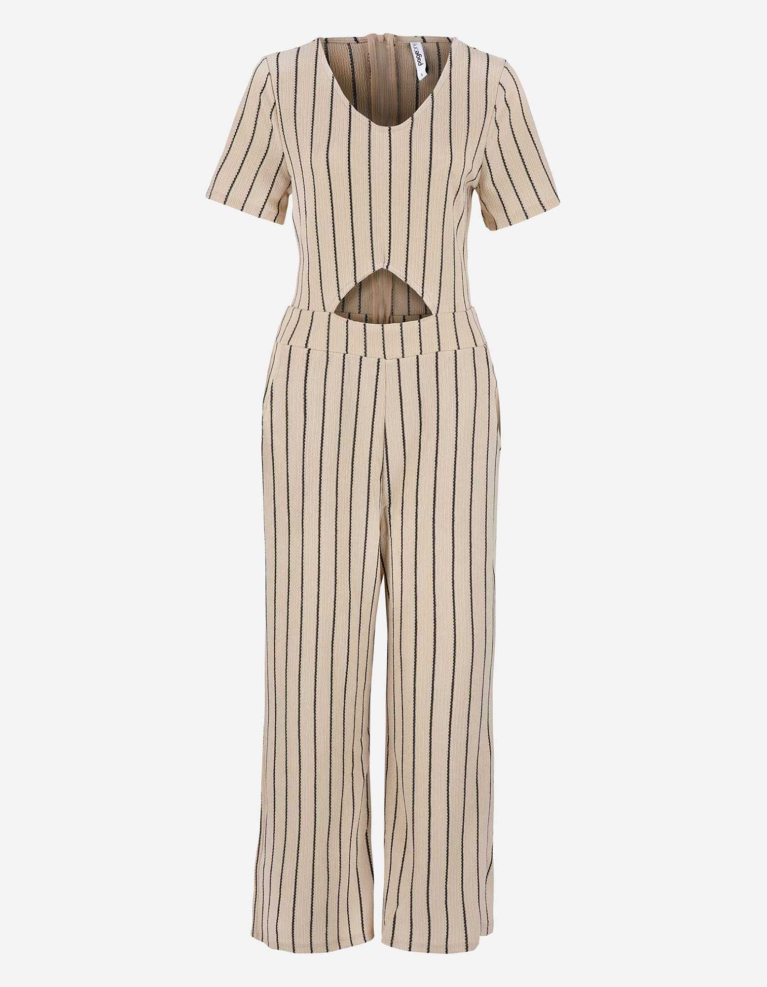 Damen Jumpsuit CutOuts Takko Fashion