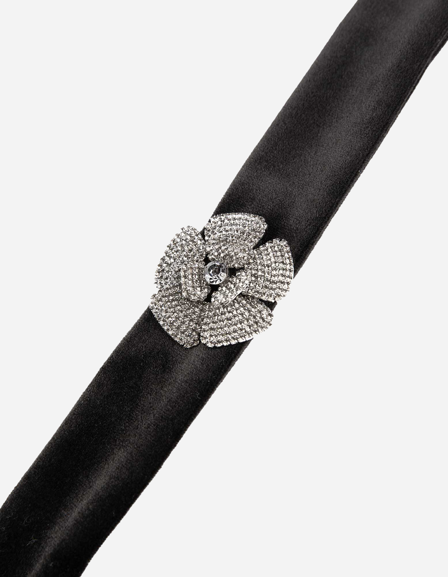 Choker - Ziersteine - schwarz