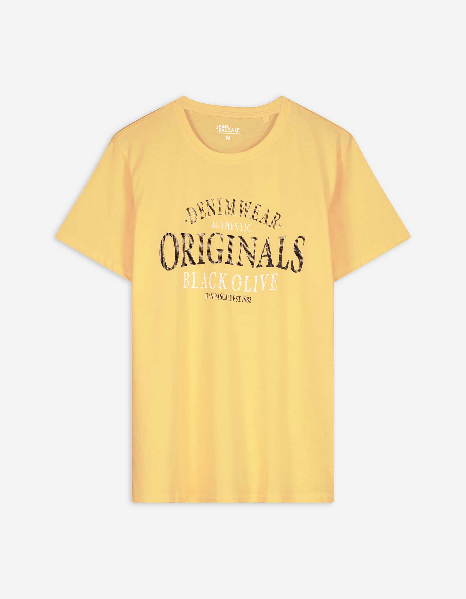 T-Shirt - Print - gelb