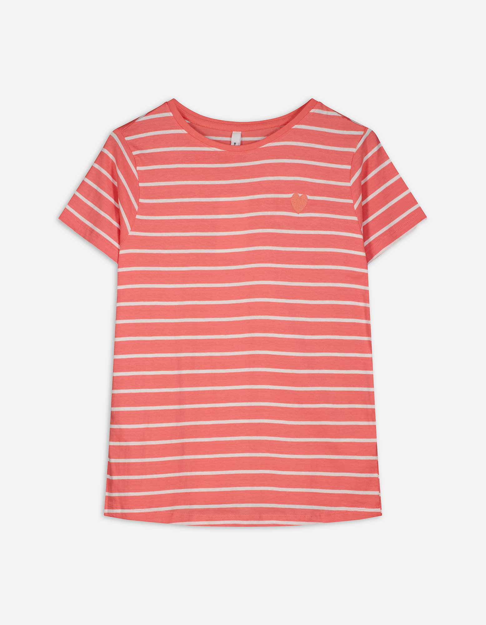 T-Shirt - Stickereien - hellrot