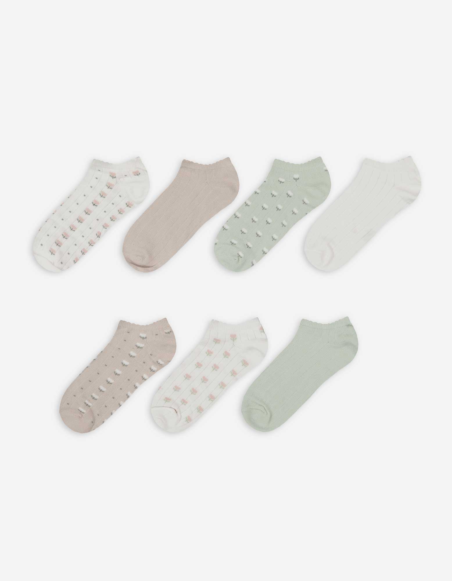 Sneakersocken - 7er-Pack