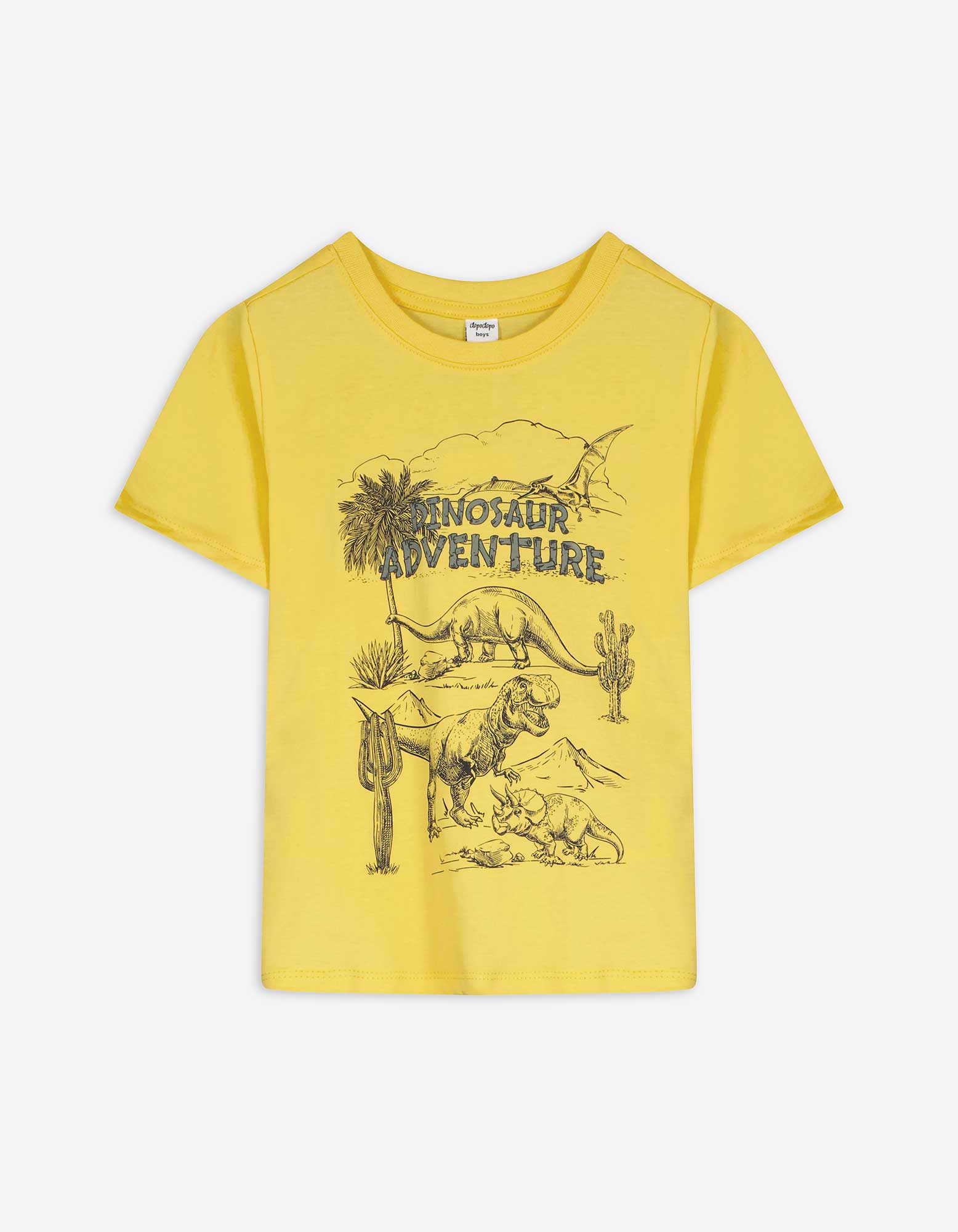 T-Shirt - Print - gelb