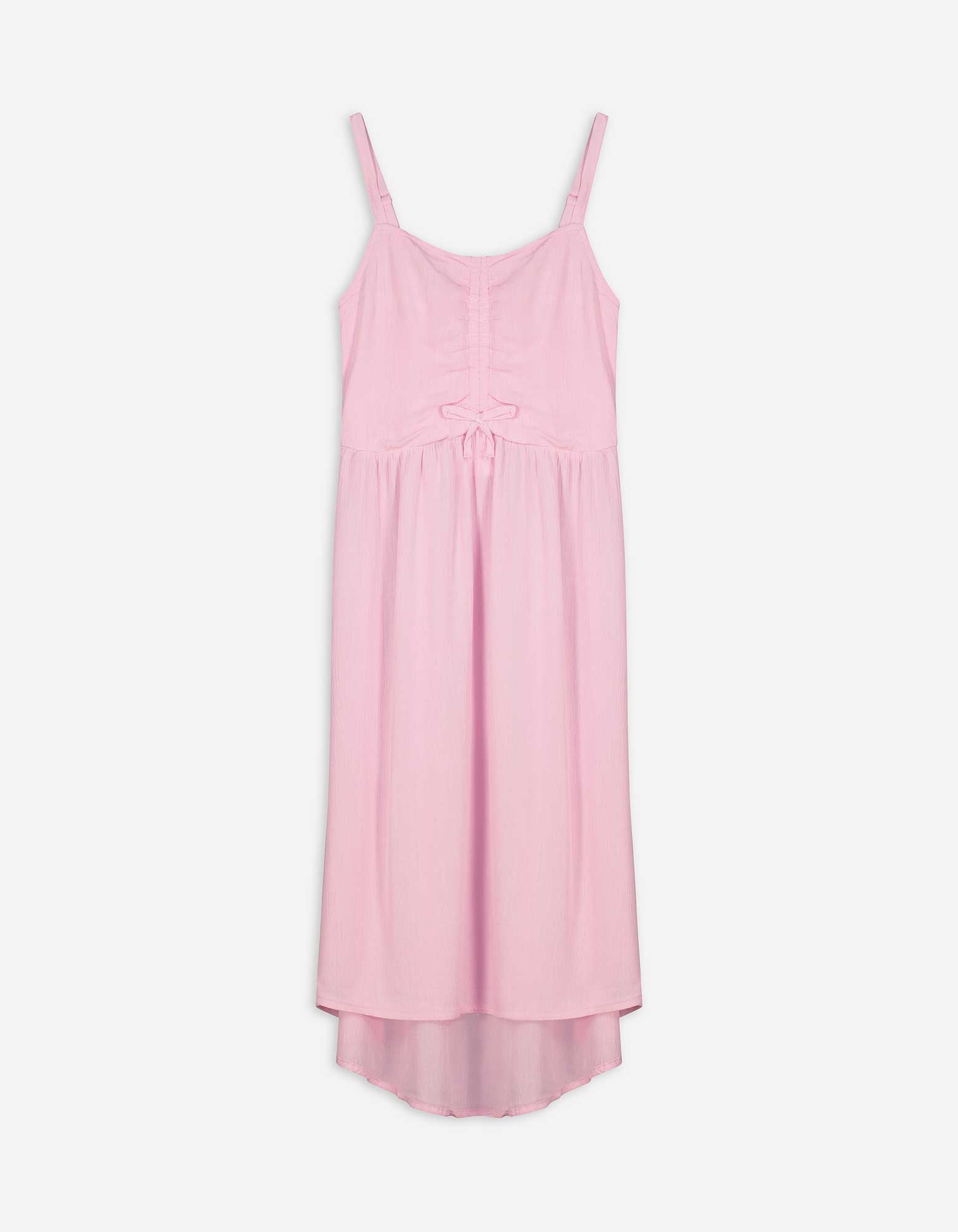 Kleid - einfarbig - rosa