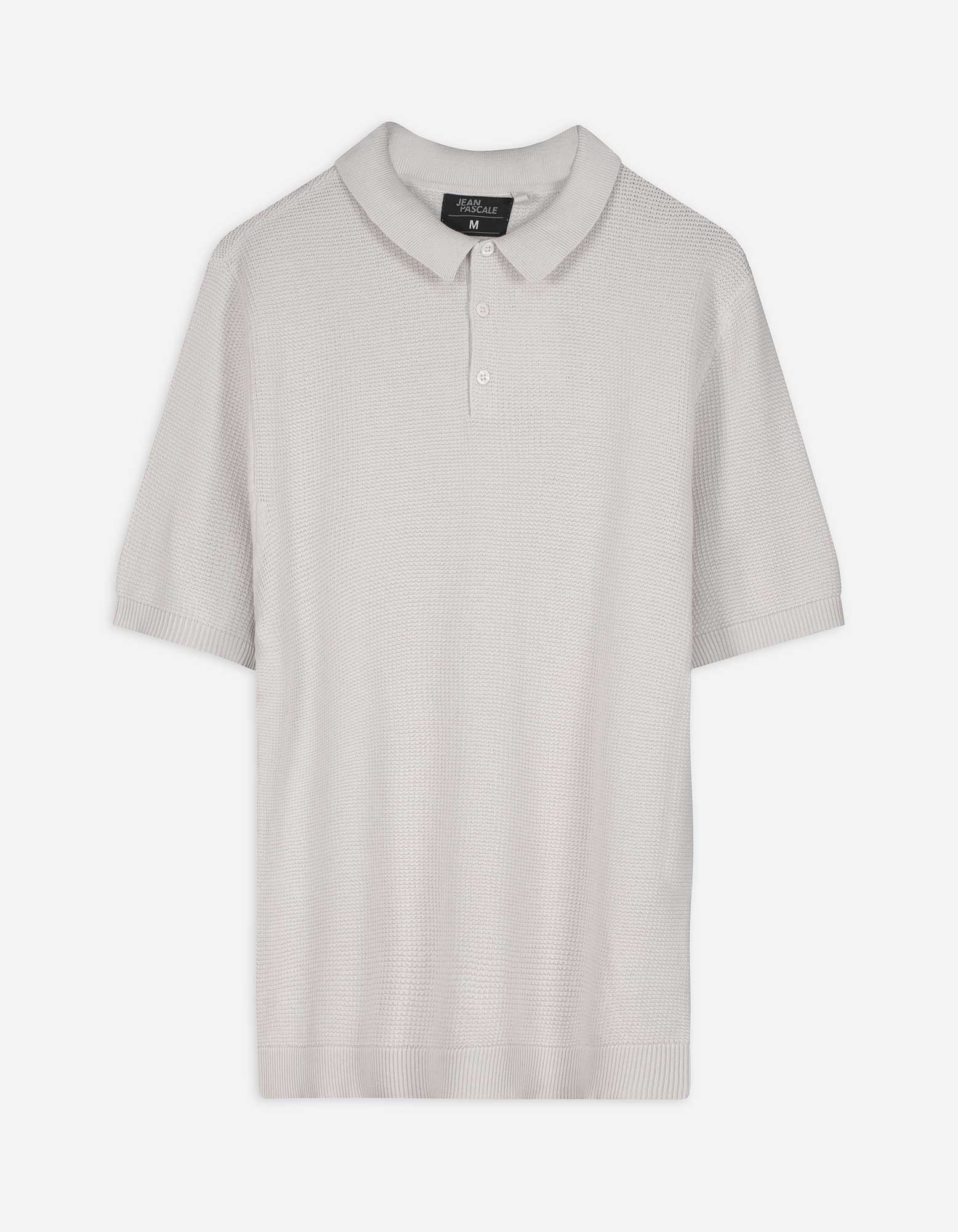 Poloshirt - Polokragen - beige
