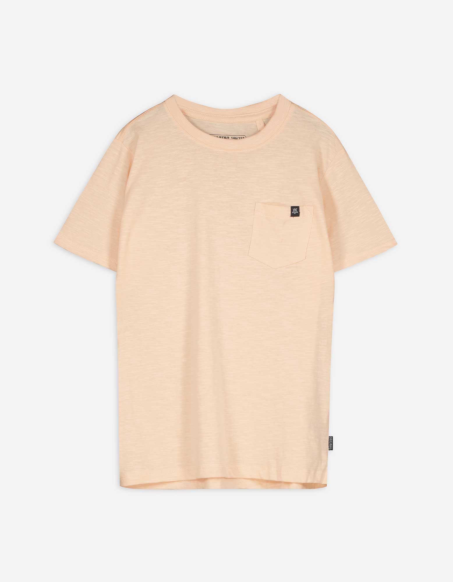 T-Shirt - Brusttasche - orange