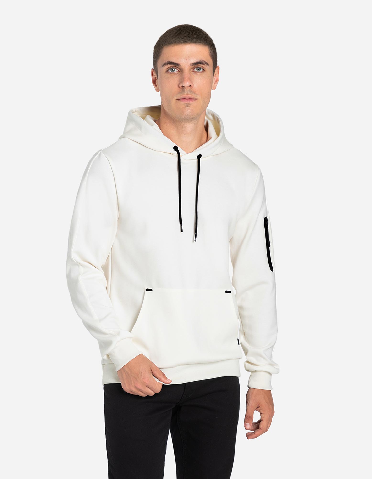 Sweat a capuche unicolore outlet
