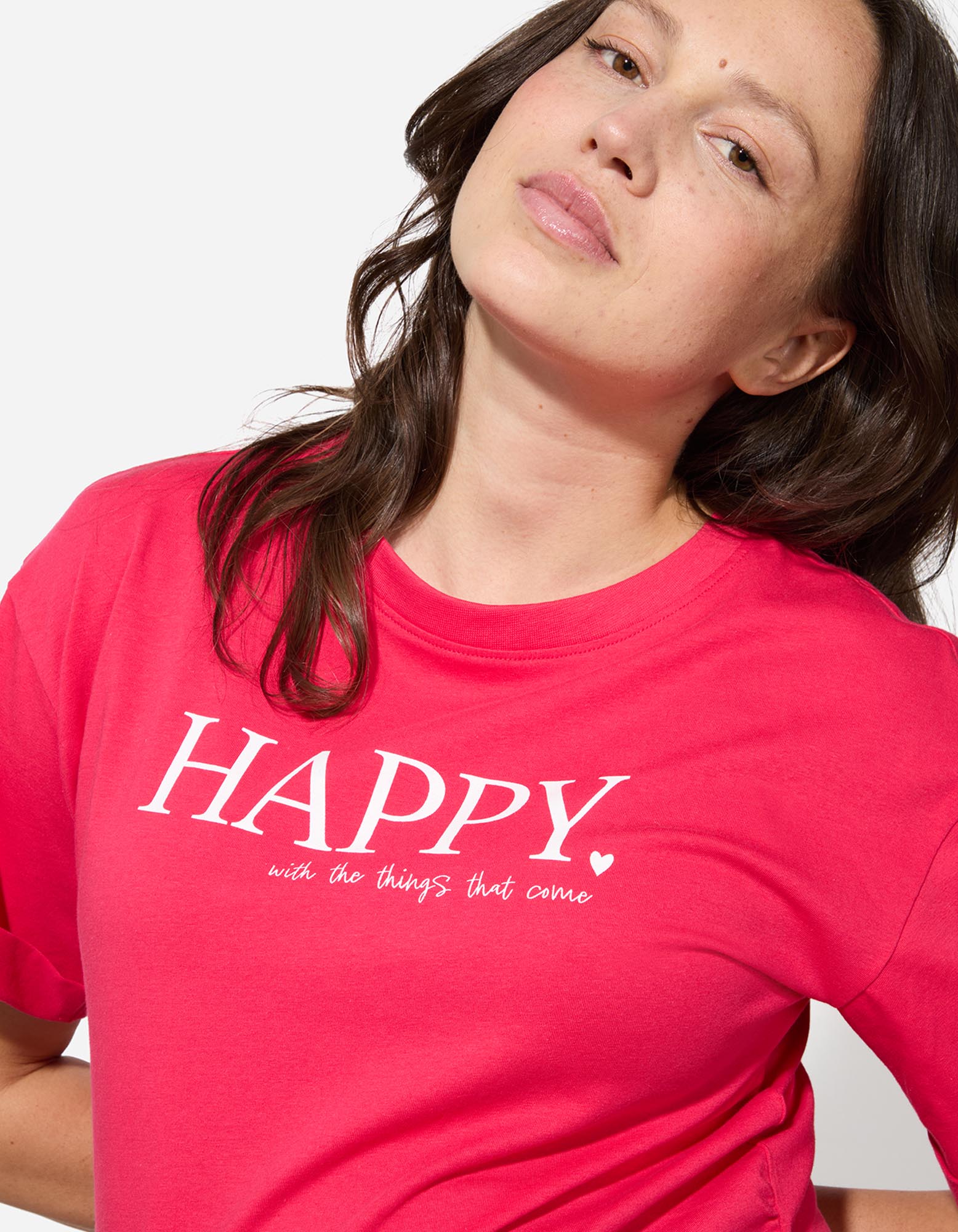 T-Shirt - Print - pink