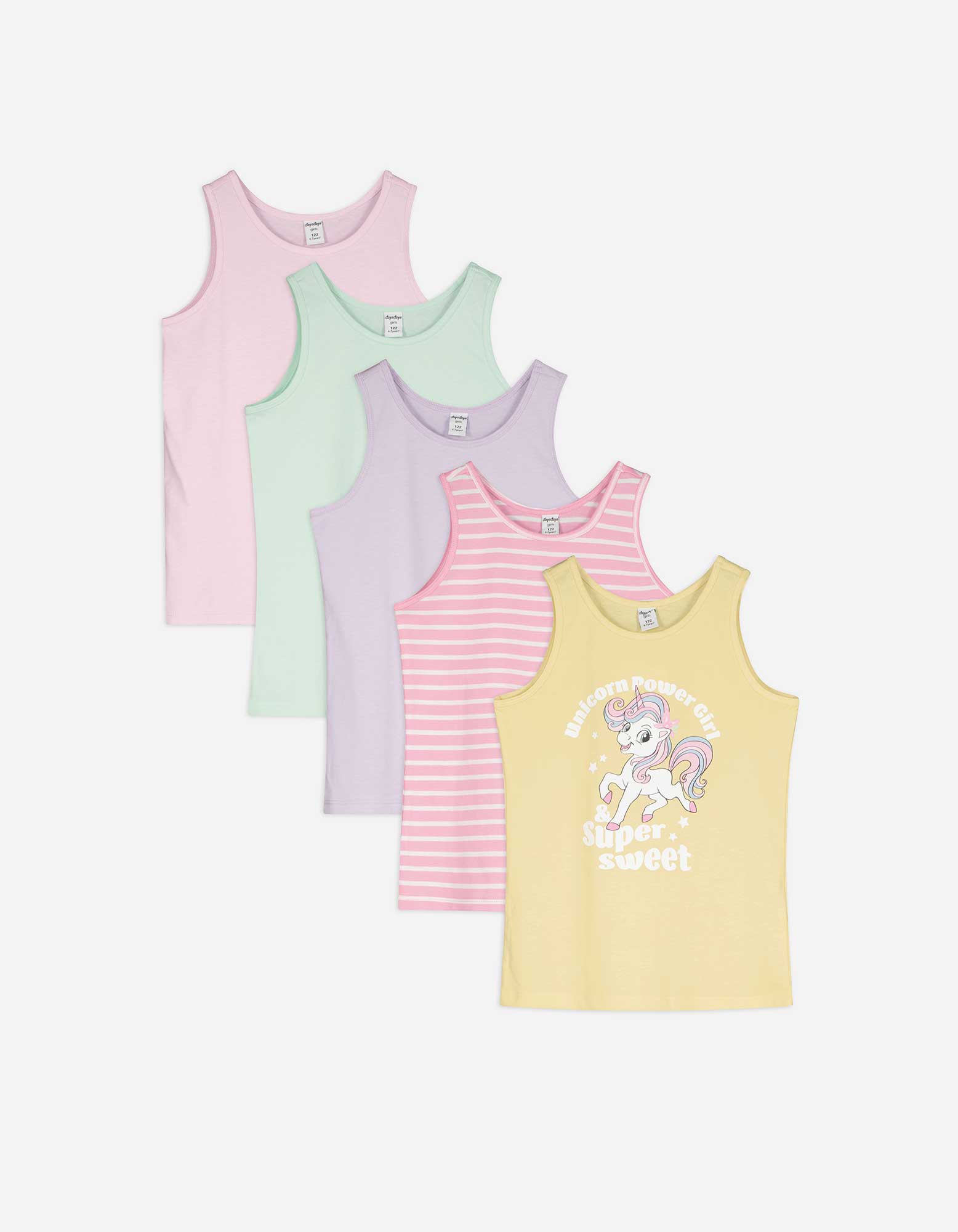 Tanktop - 5er-Pack