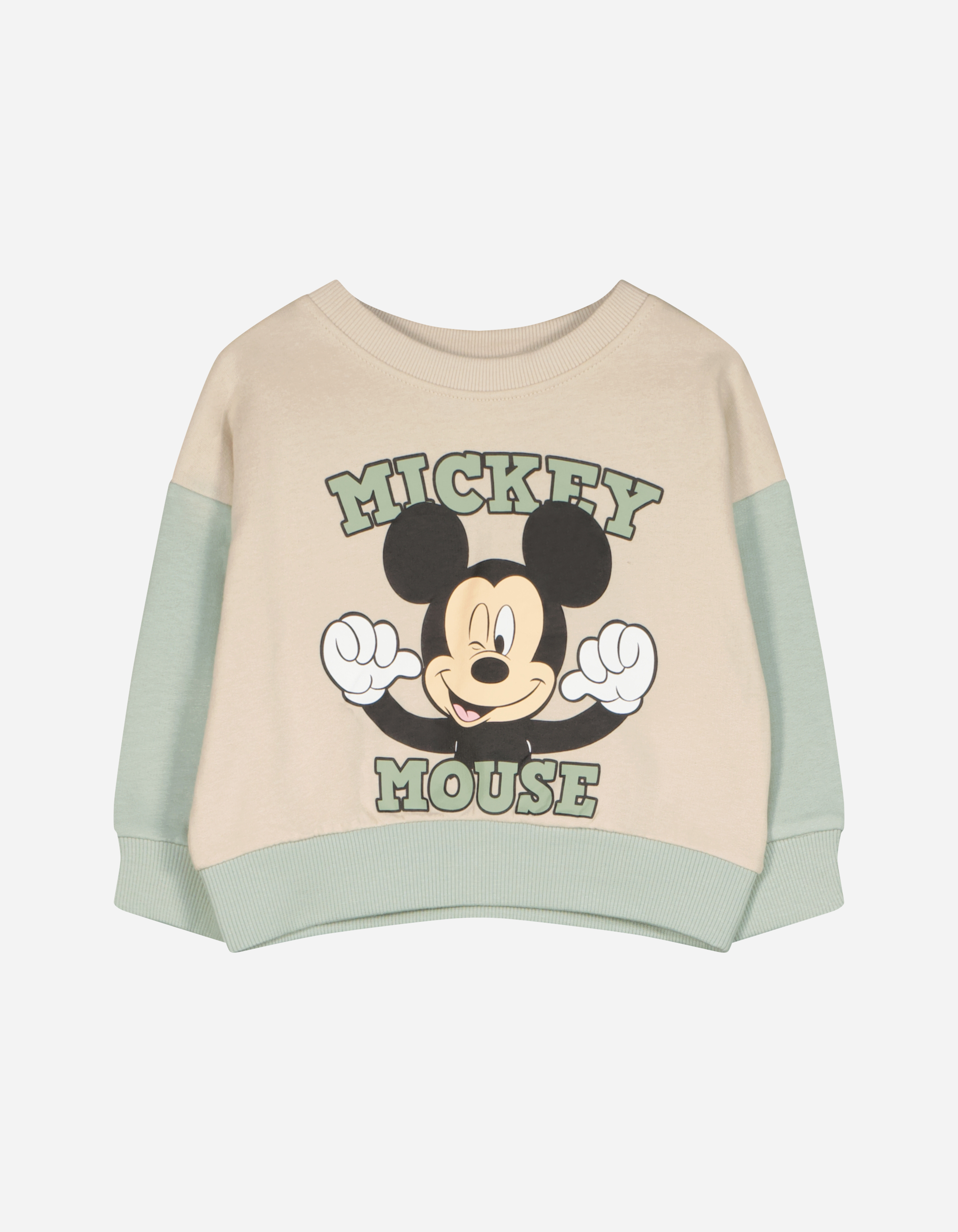 Sweatshirt - Mickey Mouse - beige