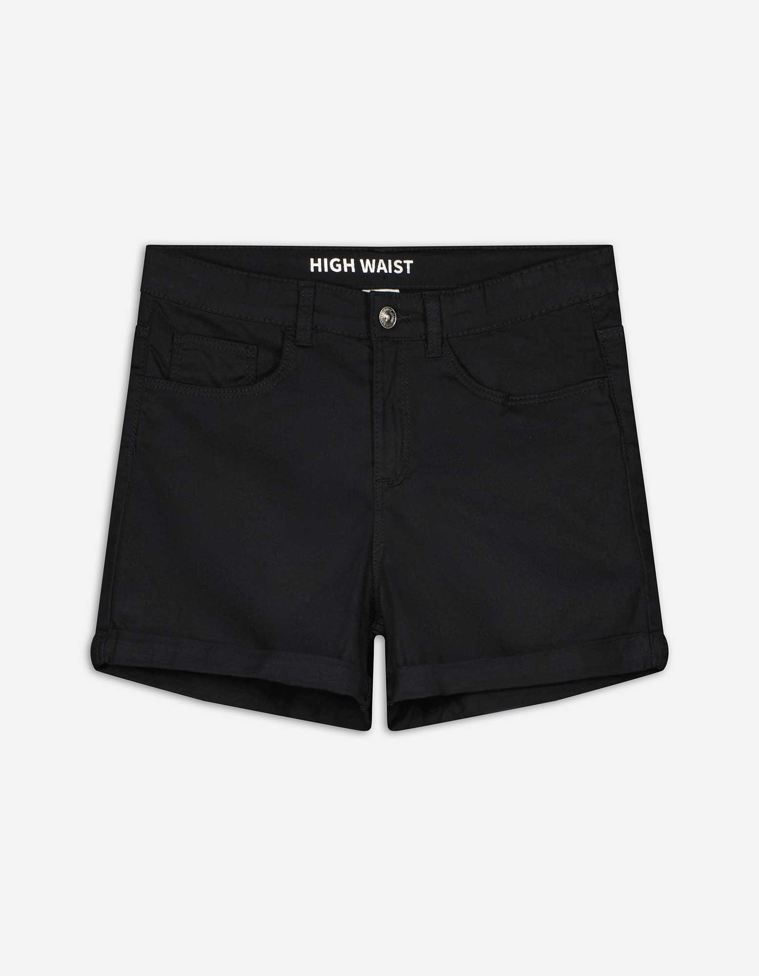 Shorts - Twill - schwarz